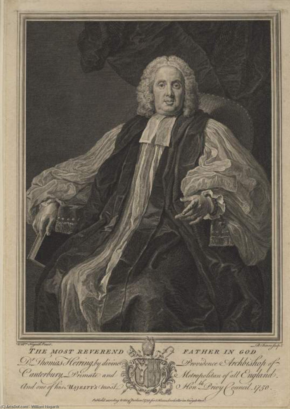 Dr Thomas Herring — William Hogarth