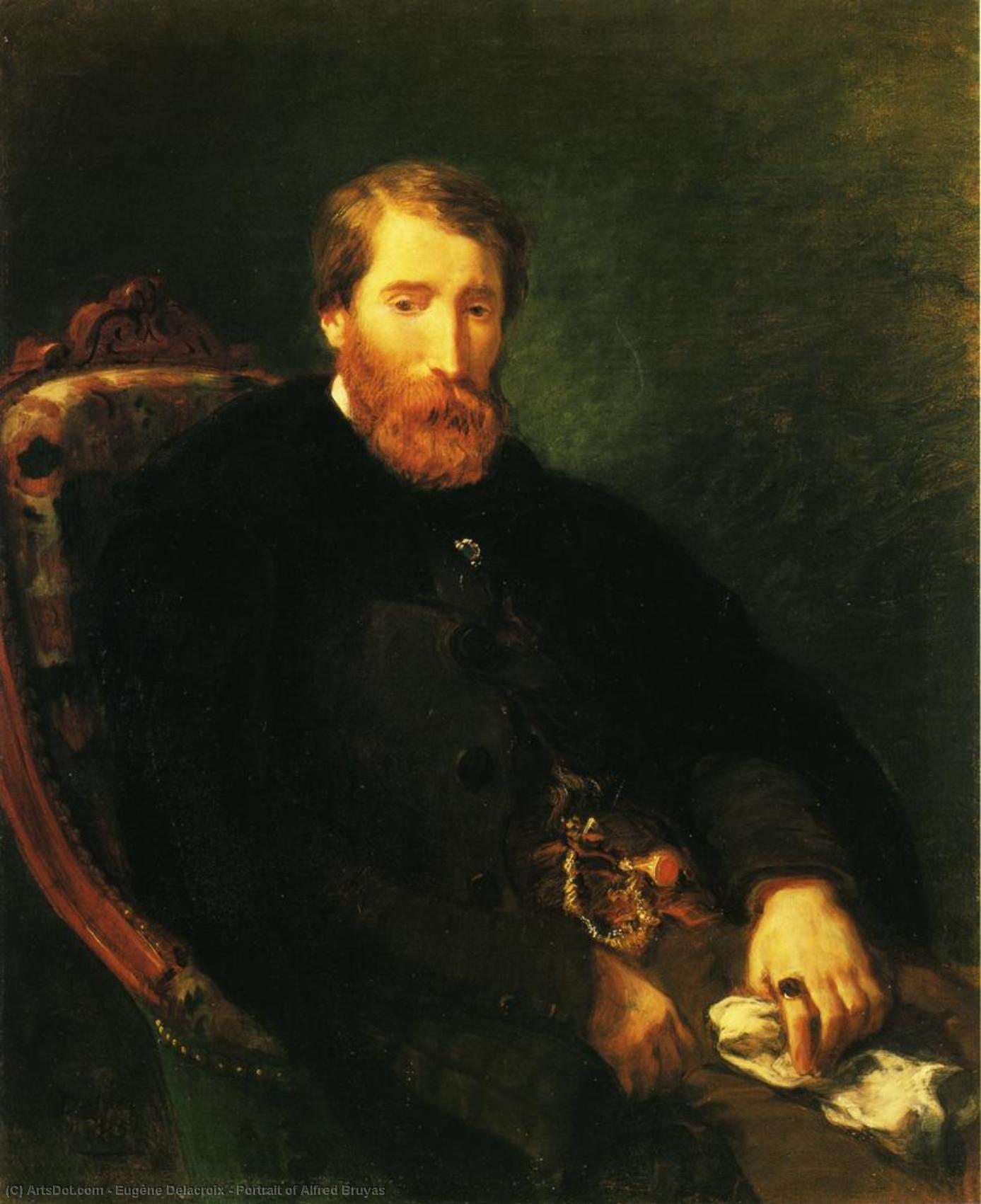 Alfredo Brijasio Portretas — Žene Delakrua