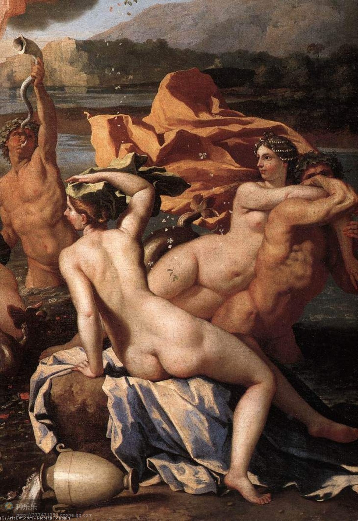 El Triunfo De Neptuno — Nicolás Poussin