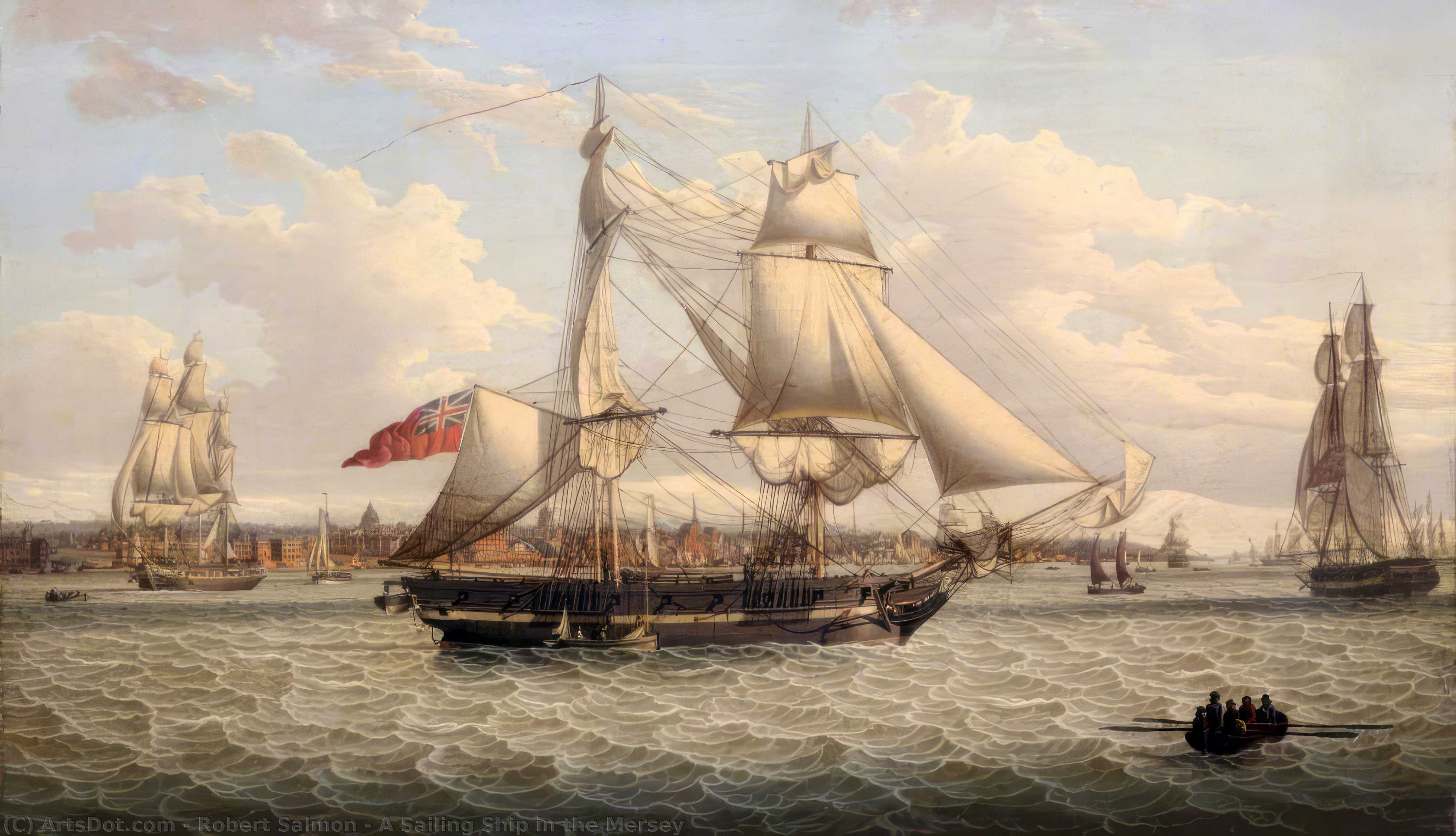 Jedrilica U Merseyju — Robert V. Salmon