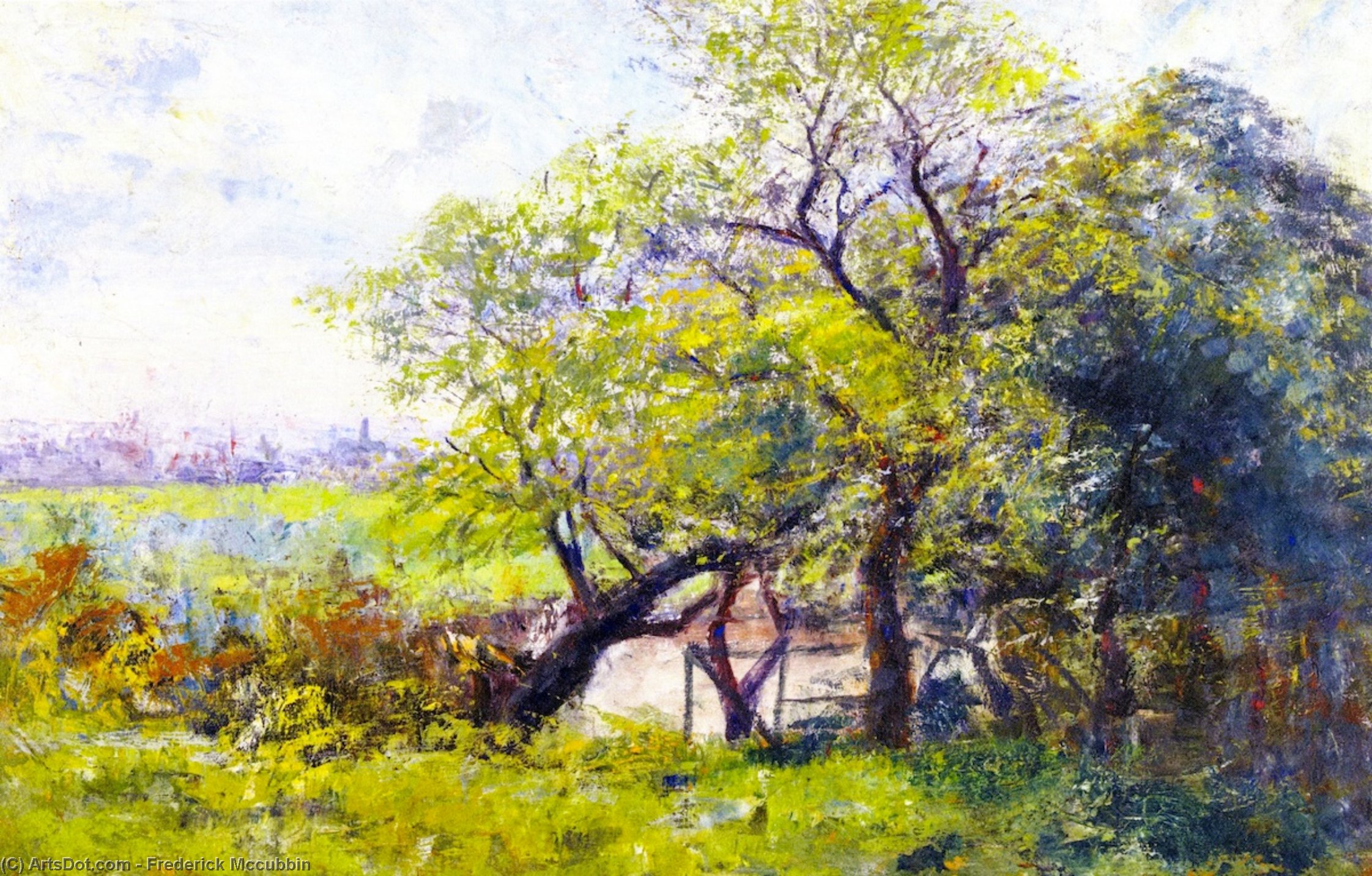 Landscape, Spring — Frederick Mccubbin
