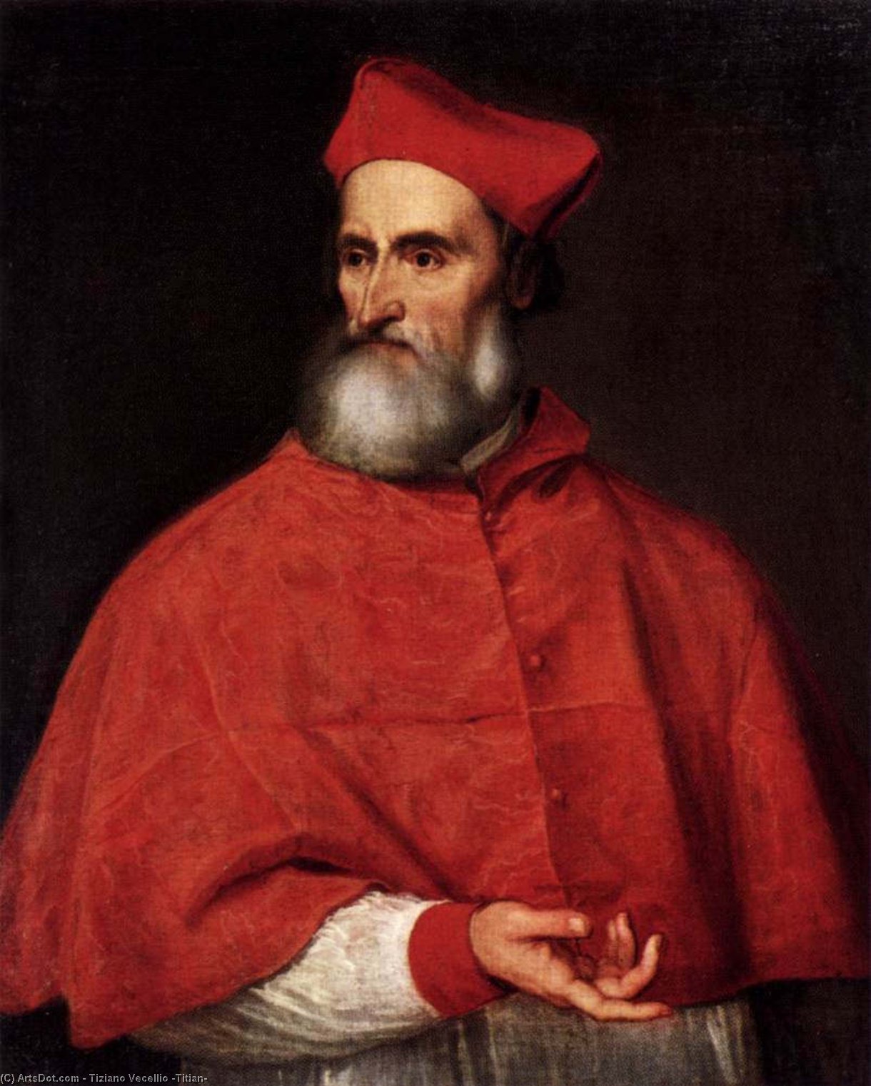 Retrato De Pietro Bembo — Tiziano