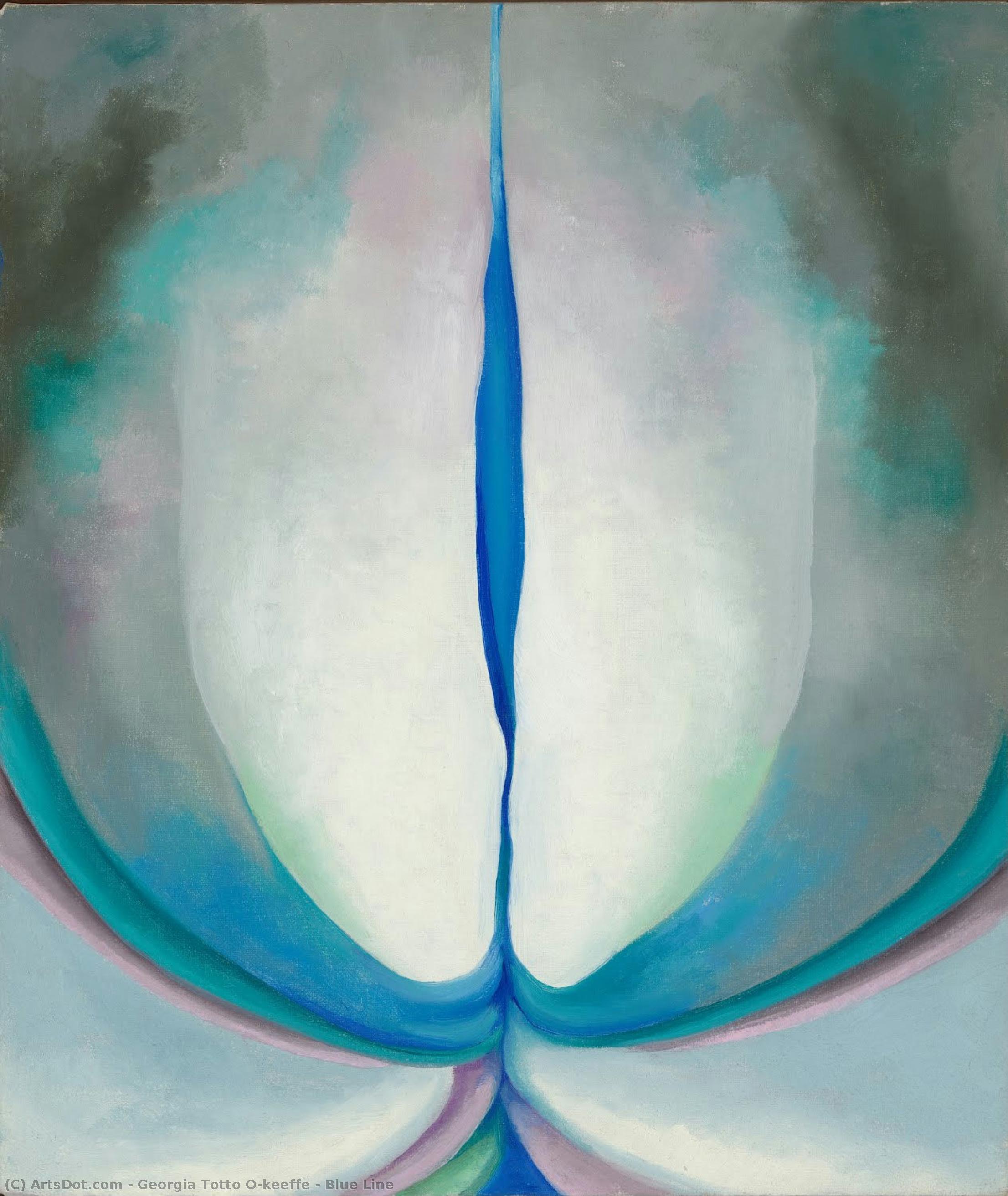 Linea Blu — Georgia O'keeffe
