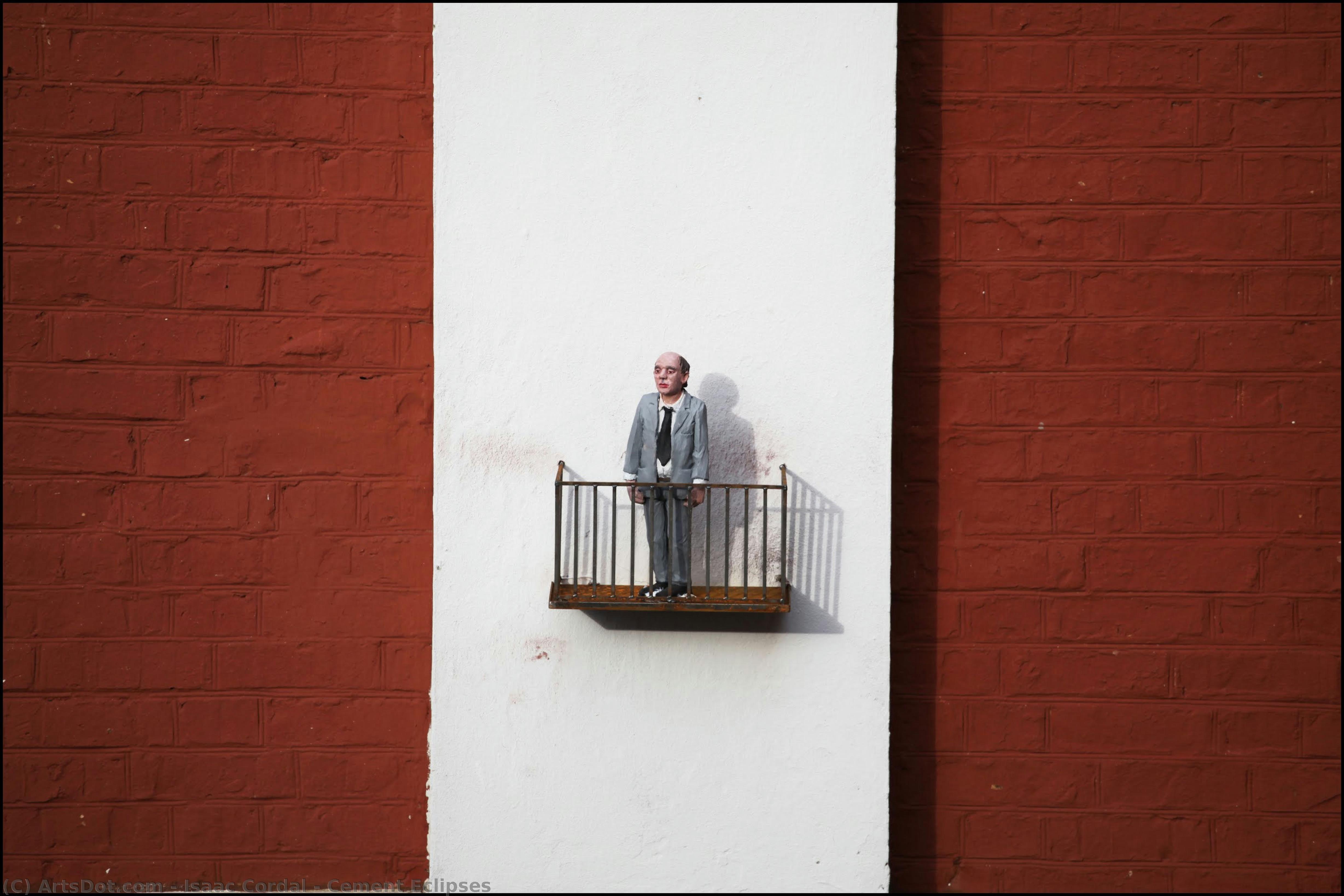 Cement Eclipses — Isaac Cordal