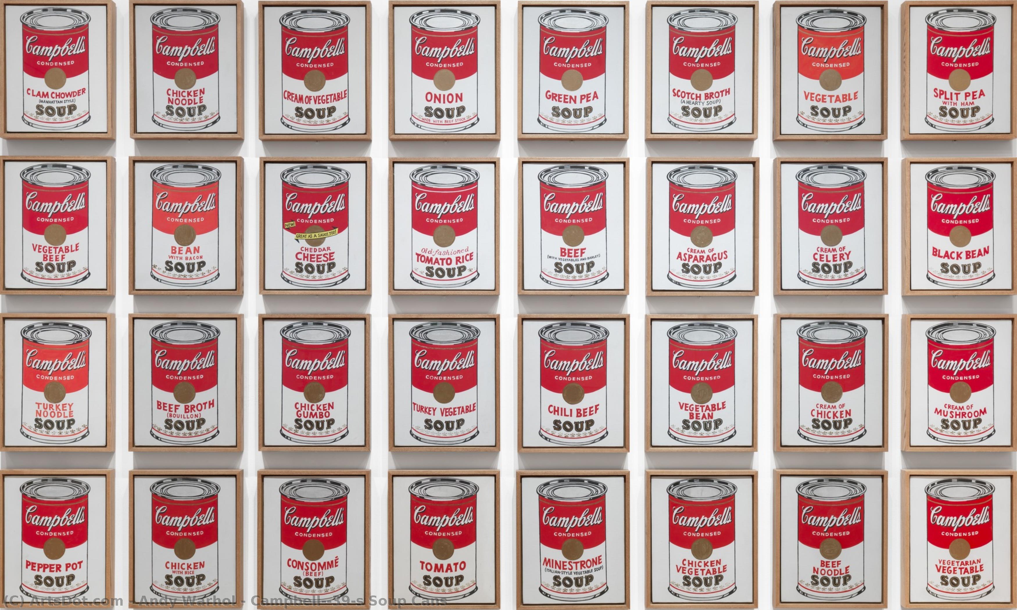 Campbell's Soup Cans — Andy Warhol
