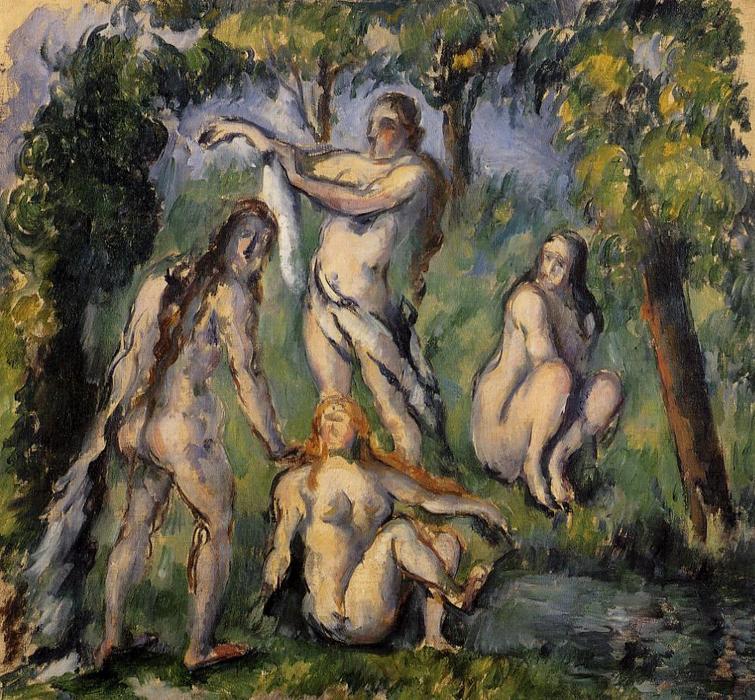 Vier Bäder — Paul Cézanne