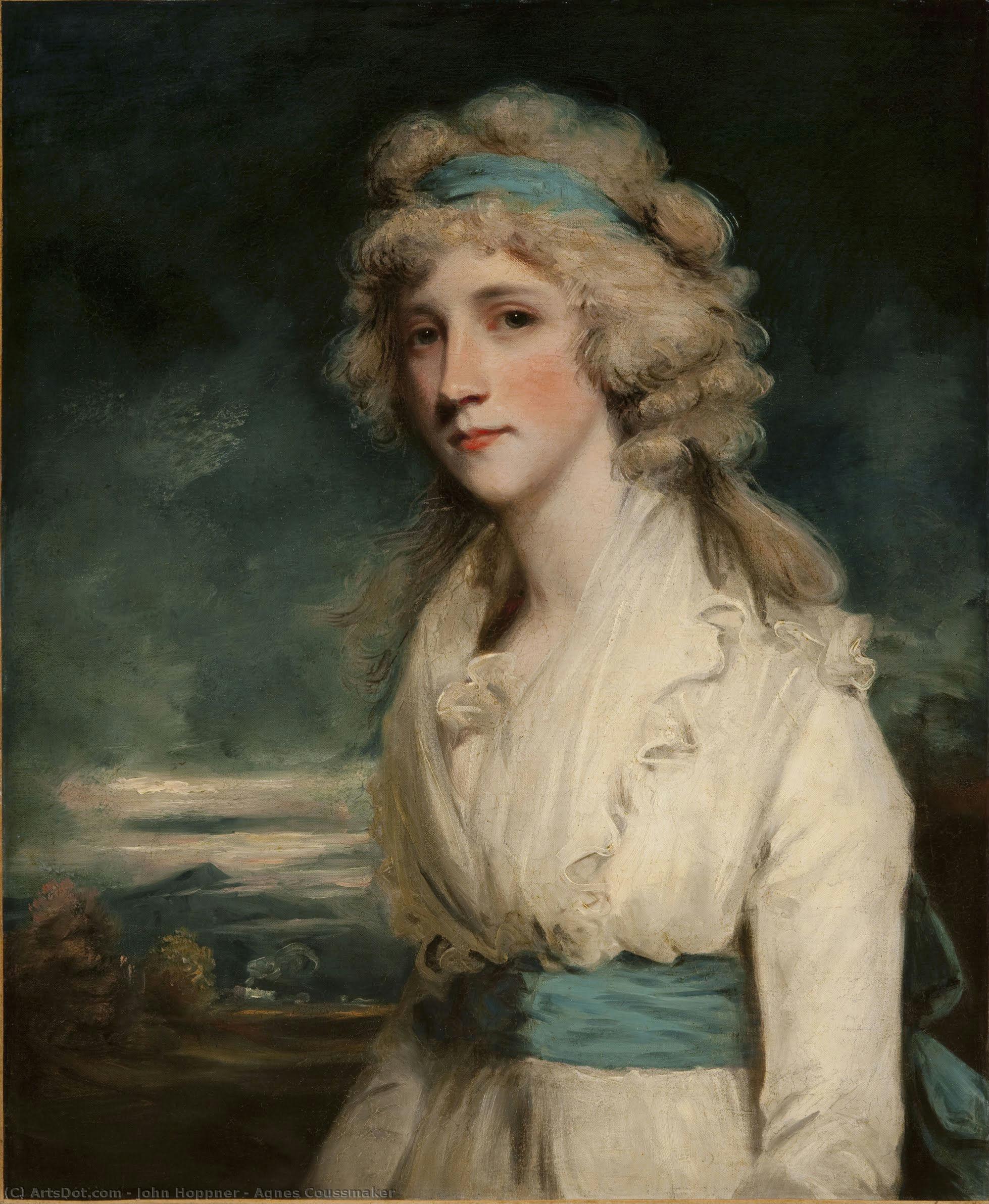 Agnes Coussmaker — John Hoppner