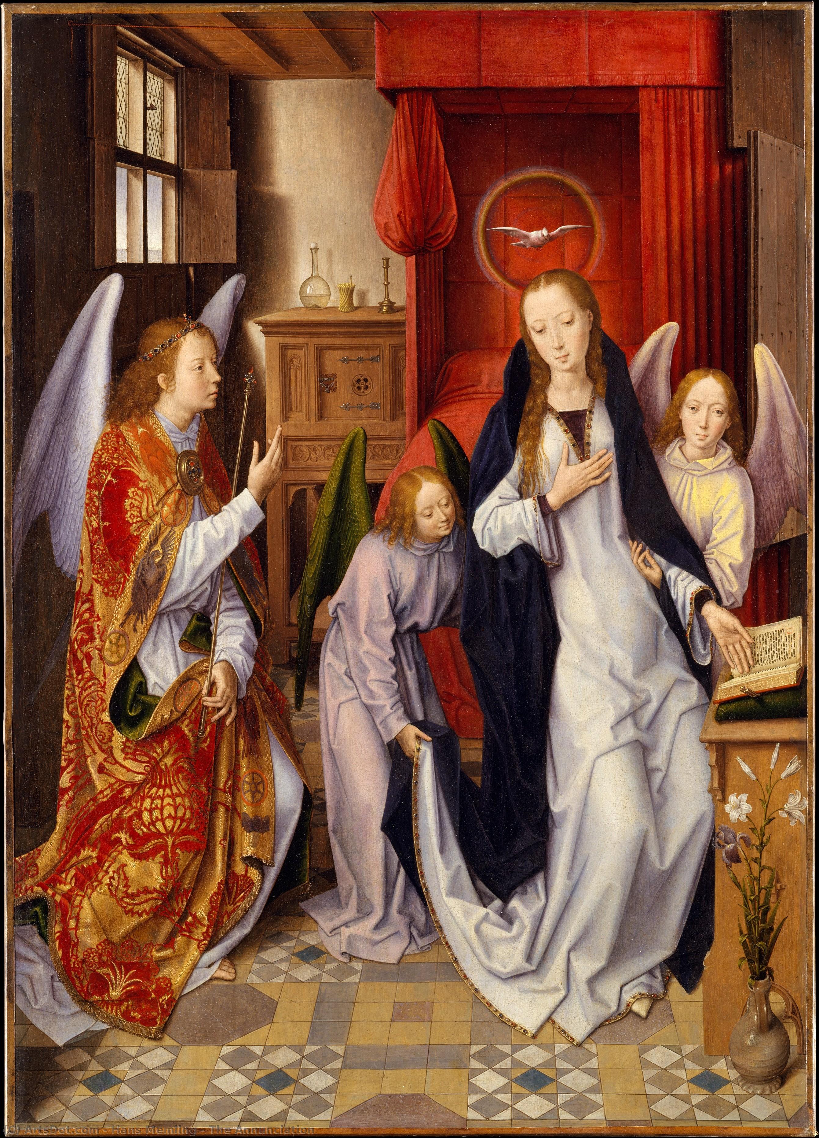 Bebudelsen — Hans Memling