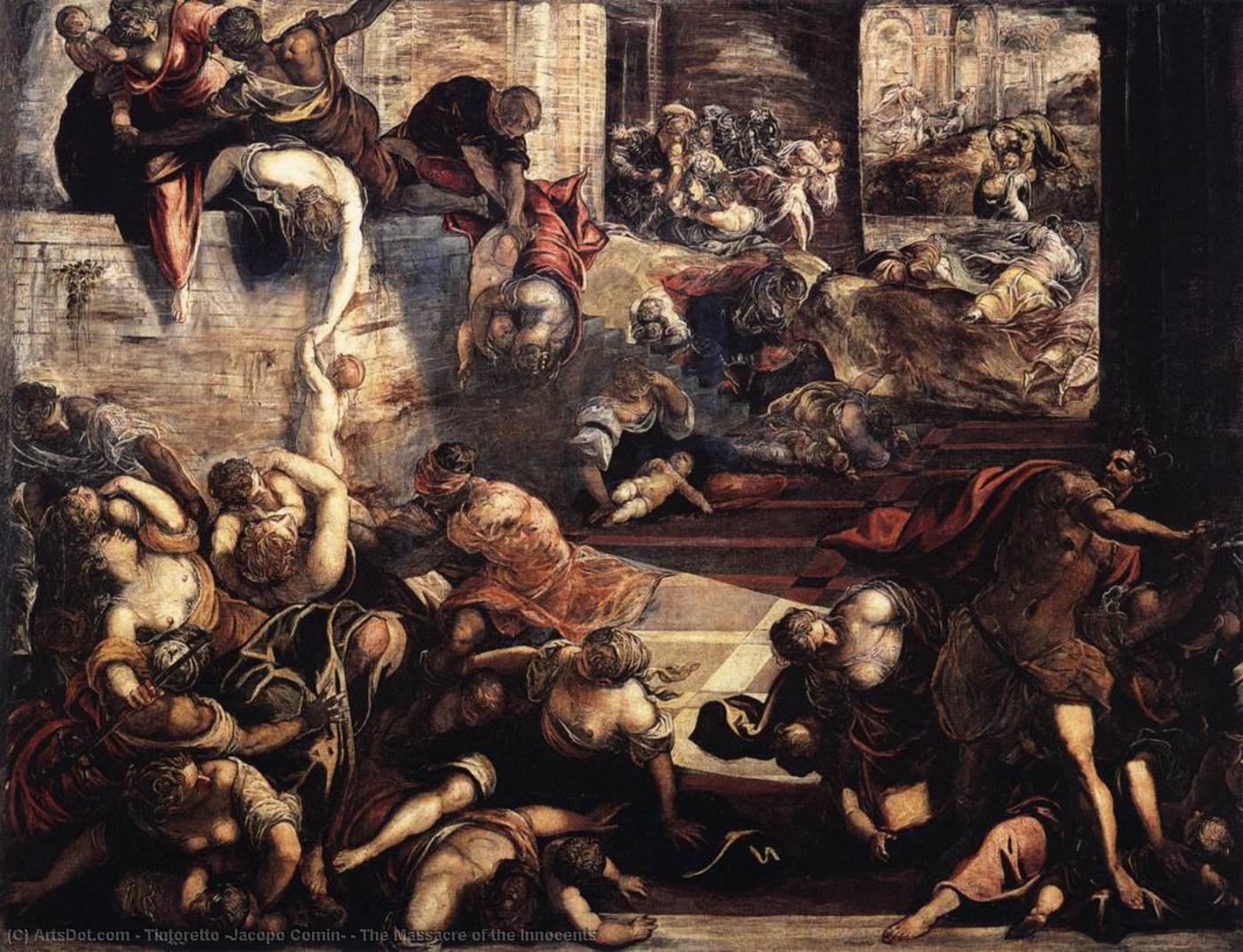 Il Massacro Degli Innocenti — Jacopo Tintoretto