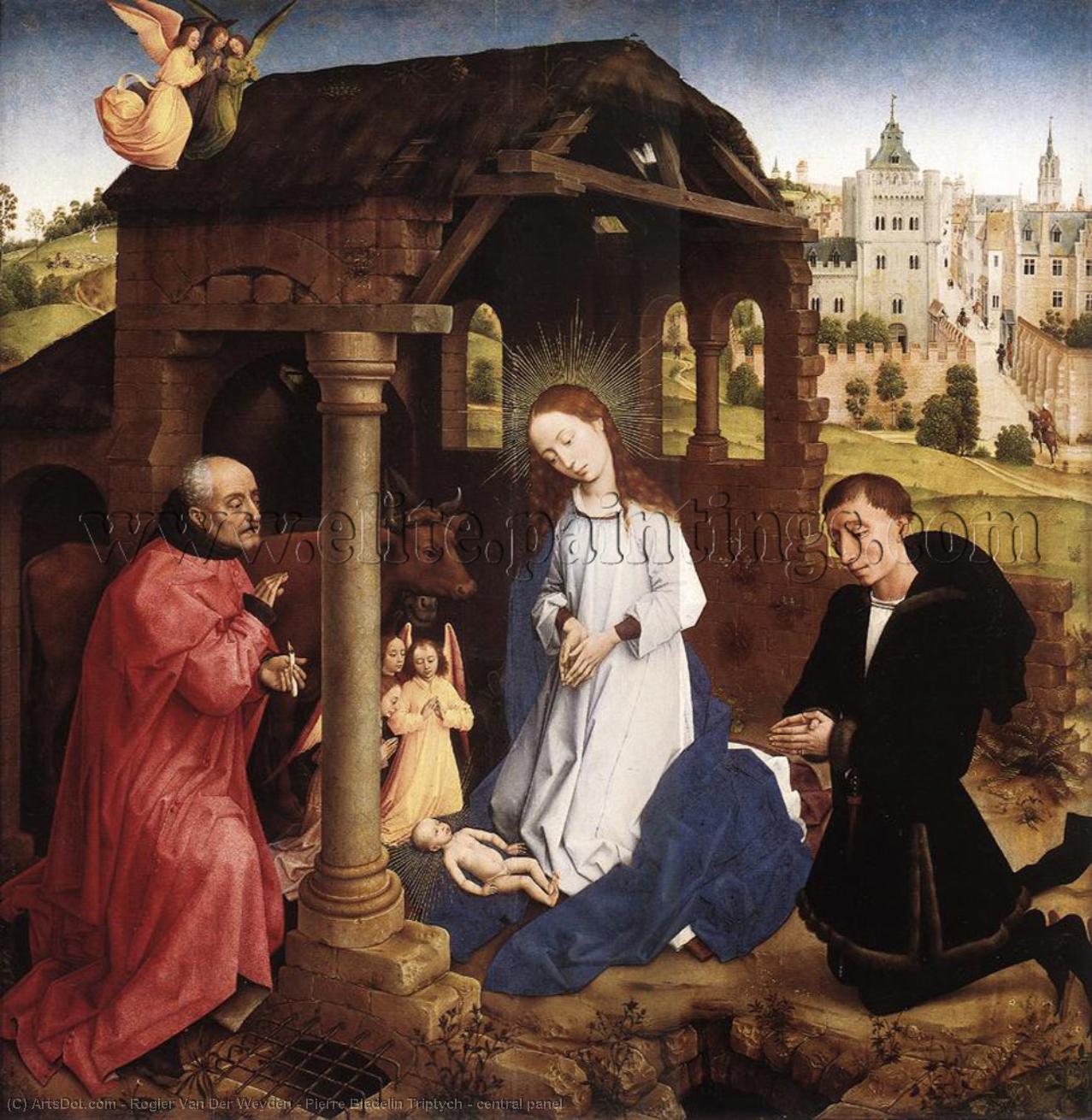 Pierre Bladelin Triptyque - Panneau Central — Rogier Van Der Weyden