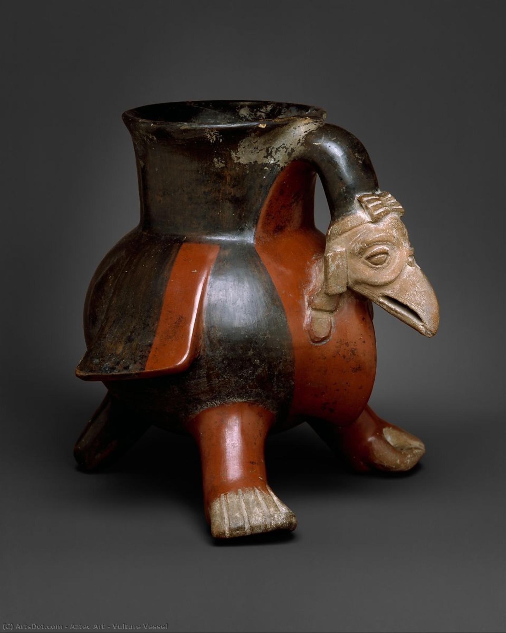 Geier-gefäß — Azteken