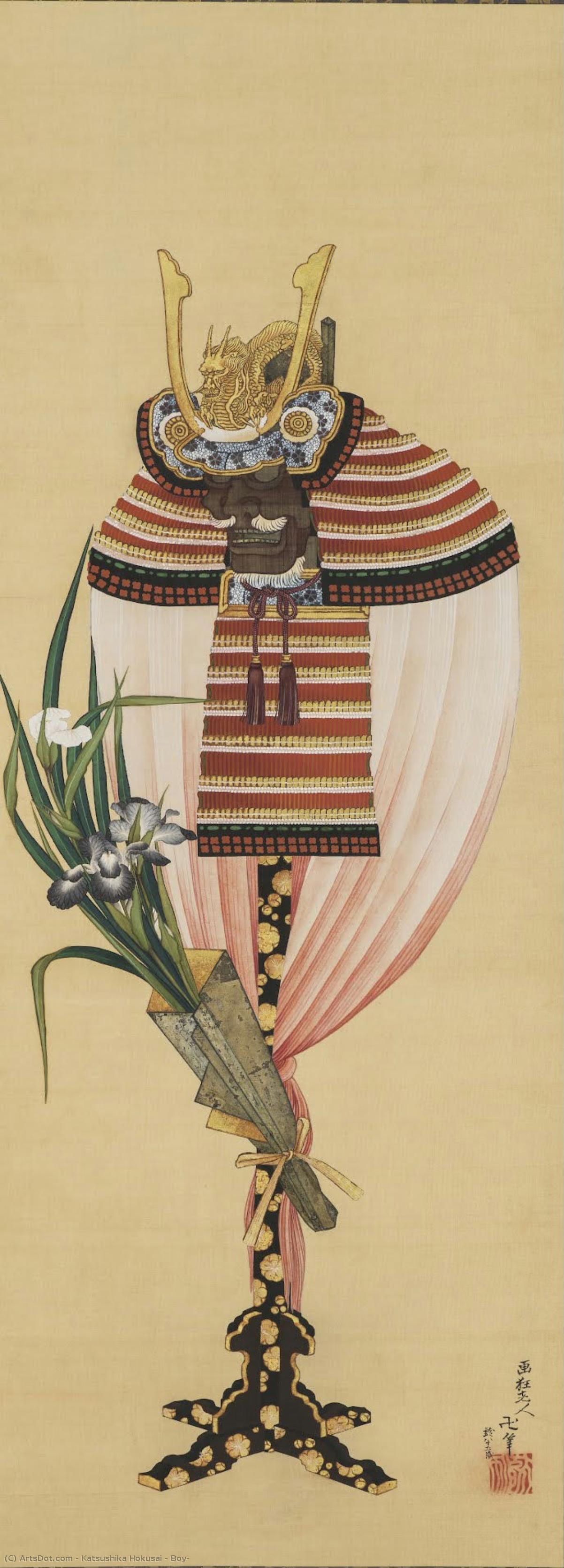 Junge — Katsushika Hokusai