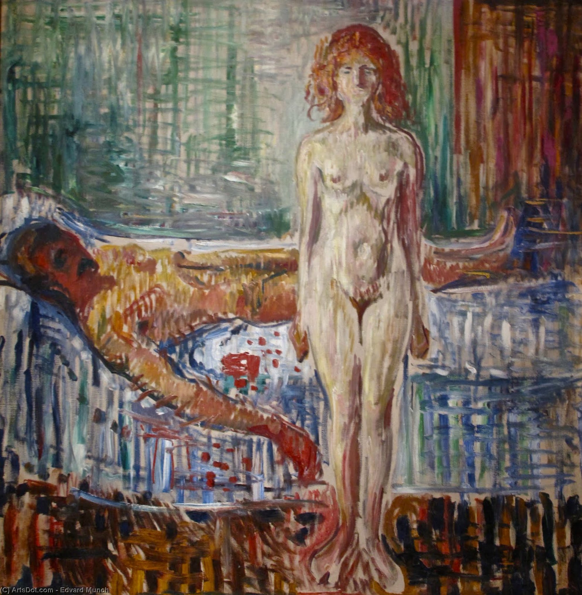 Śmierć Marata — Edvard Munch