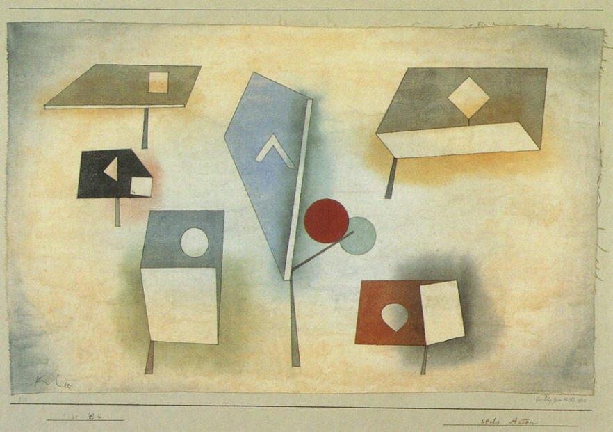 Sei Specie — Paul Klee