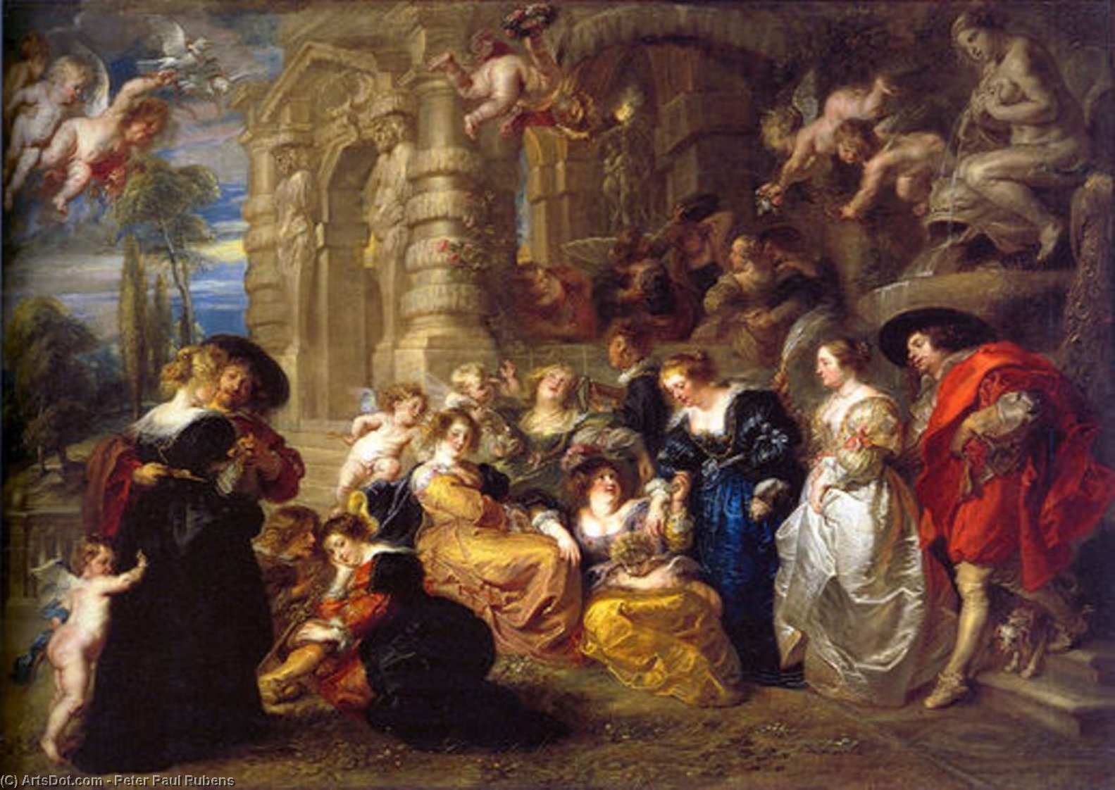 Liebesgarten — Peter Paul Rubens