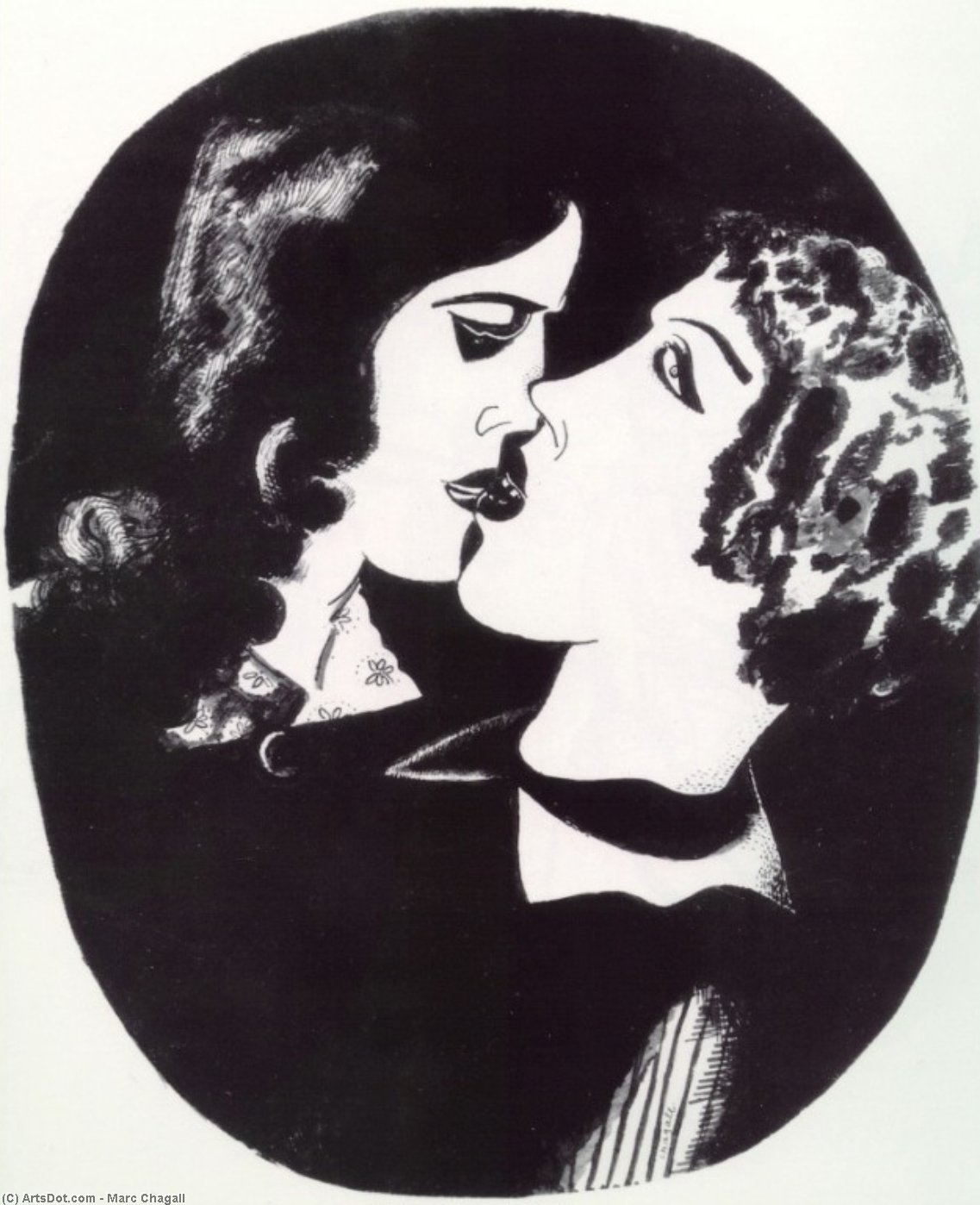 Les Amants — Marc Chagall