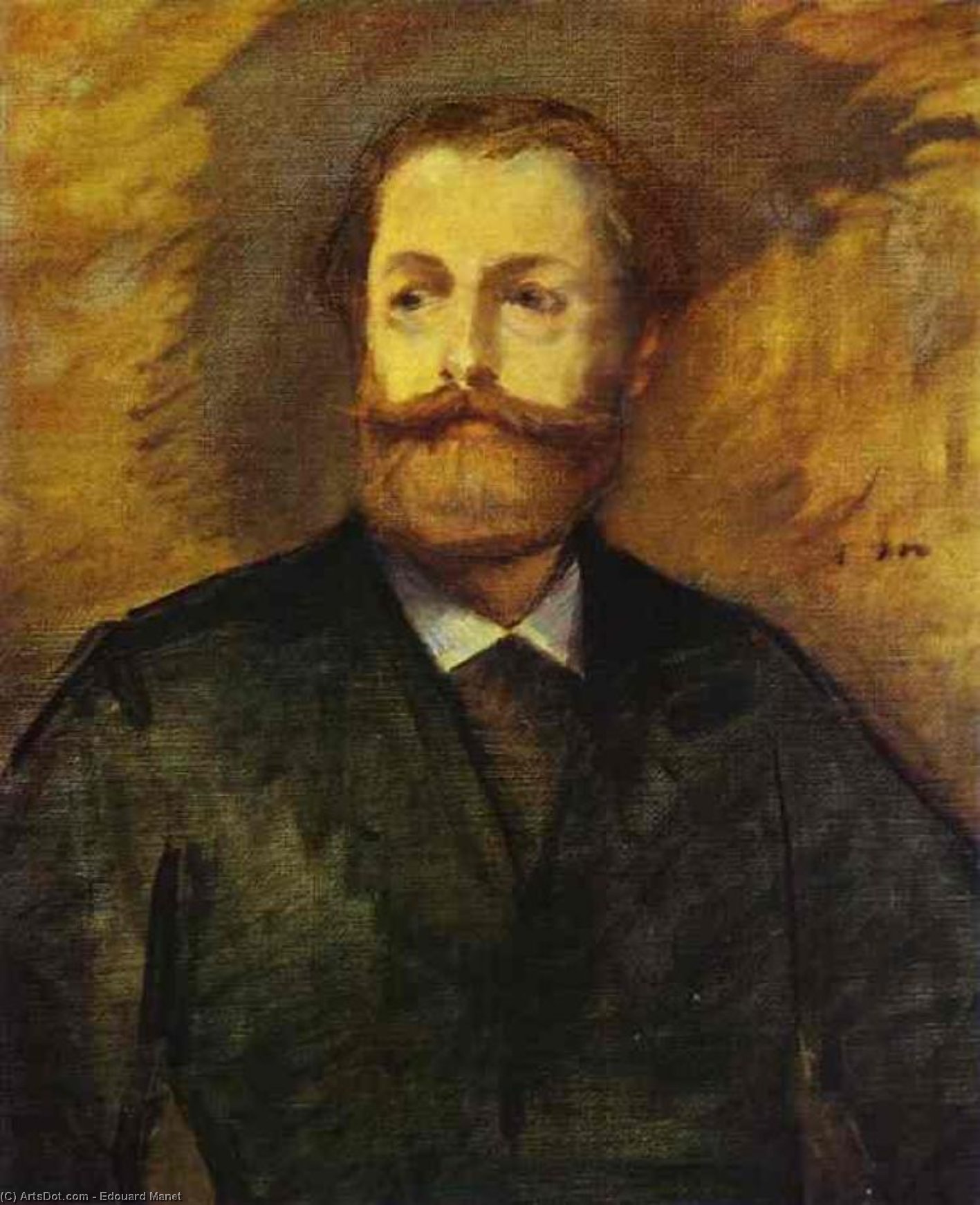 Portrett Av Antonin Proust (studie) — Édouard Manet