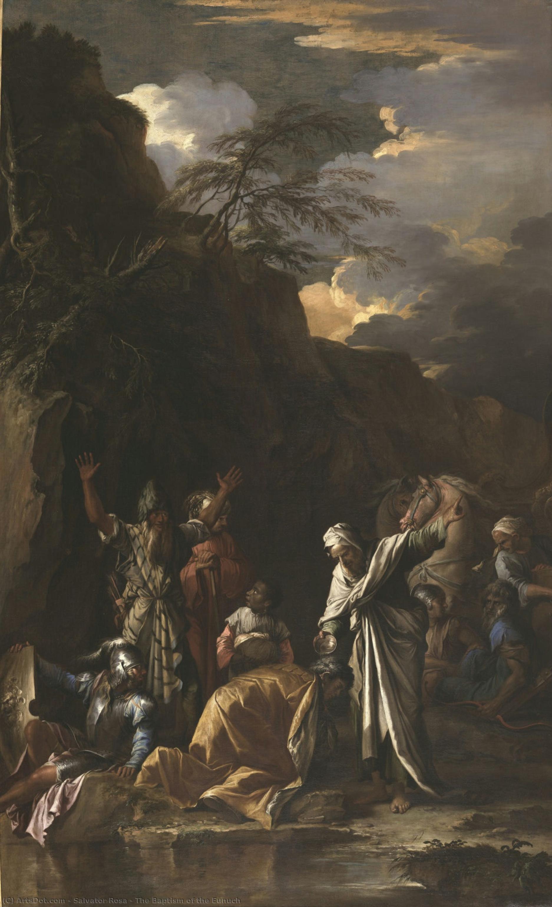 Il Battesimo Dell'eunuco — Salvatore Rosa