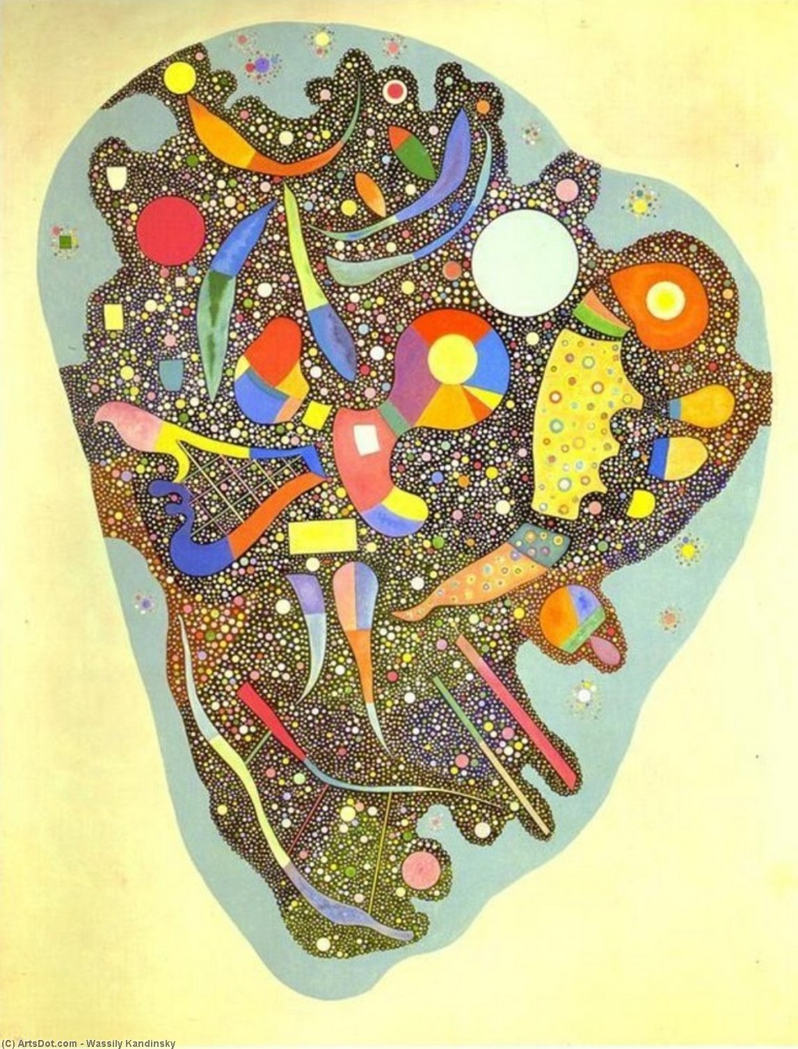 Coloful Ensemble — Wassily Wassilyevich Kandinsky