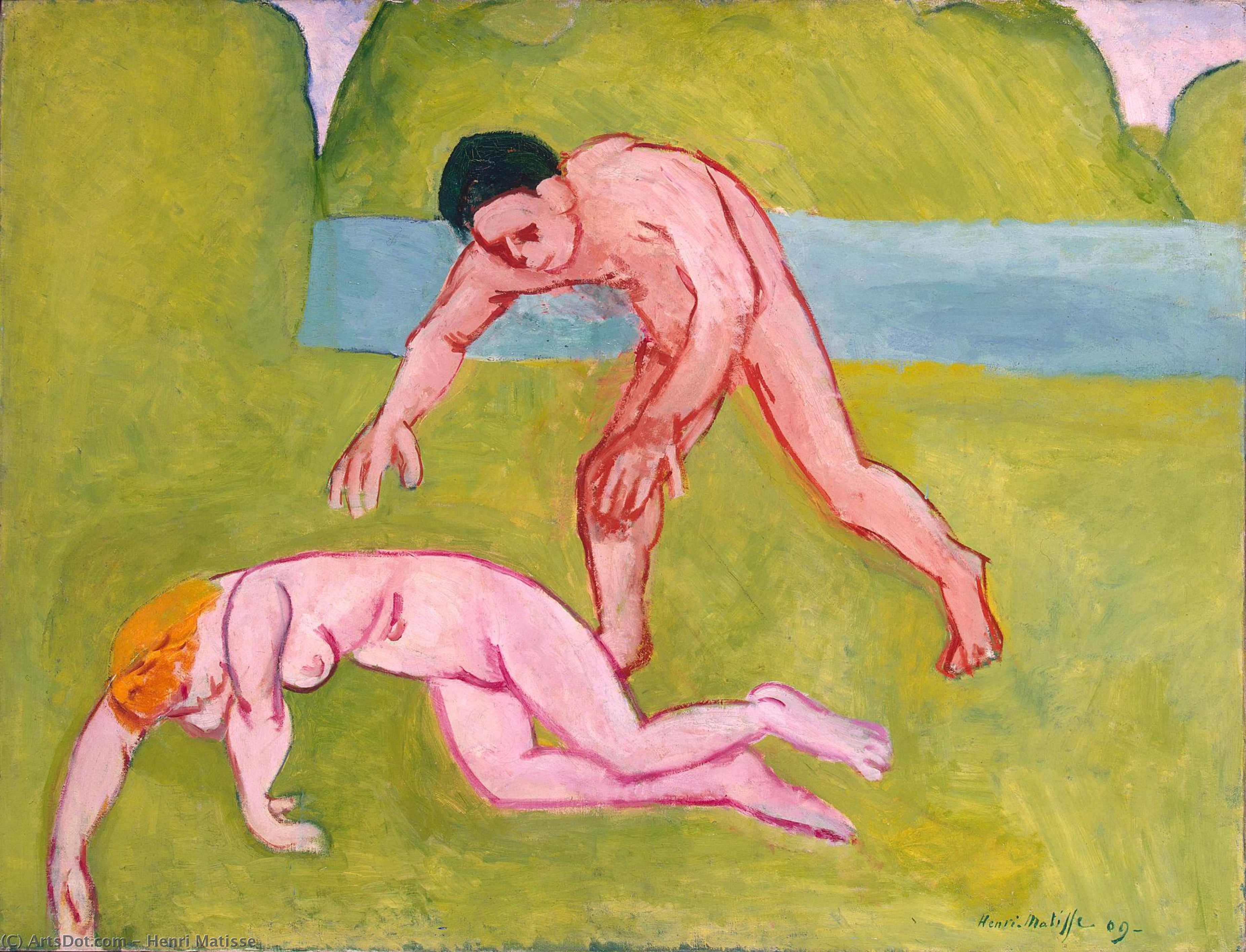 Ninfa E Satyre — Henri Matisse
