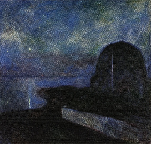 Starry Night — Edvard Munch
