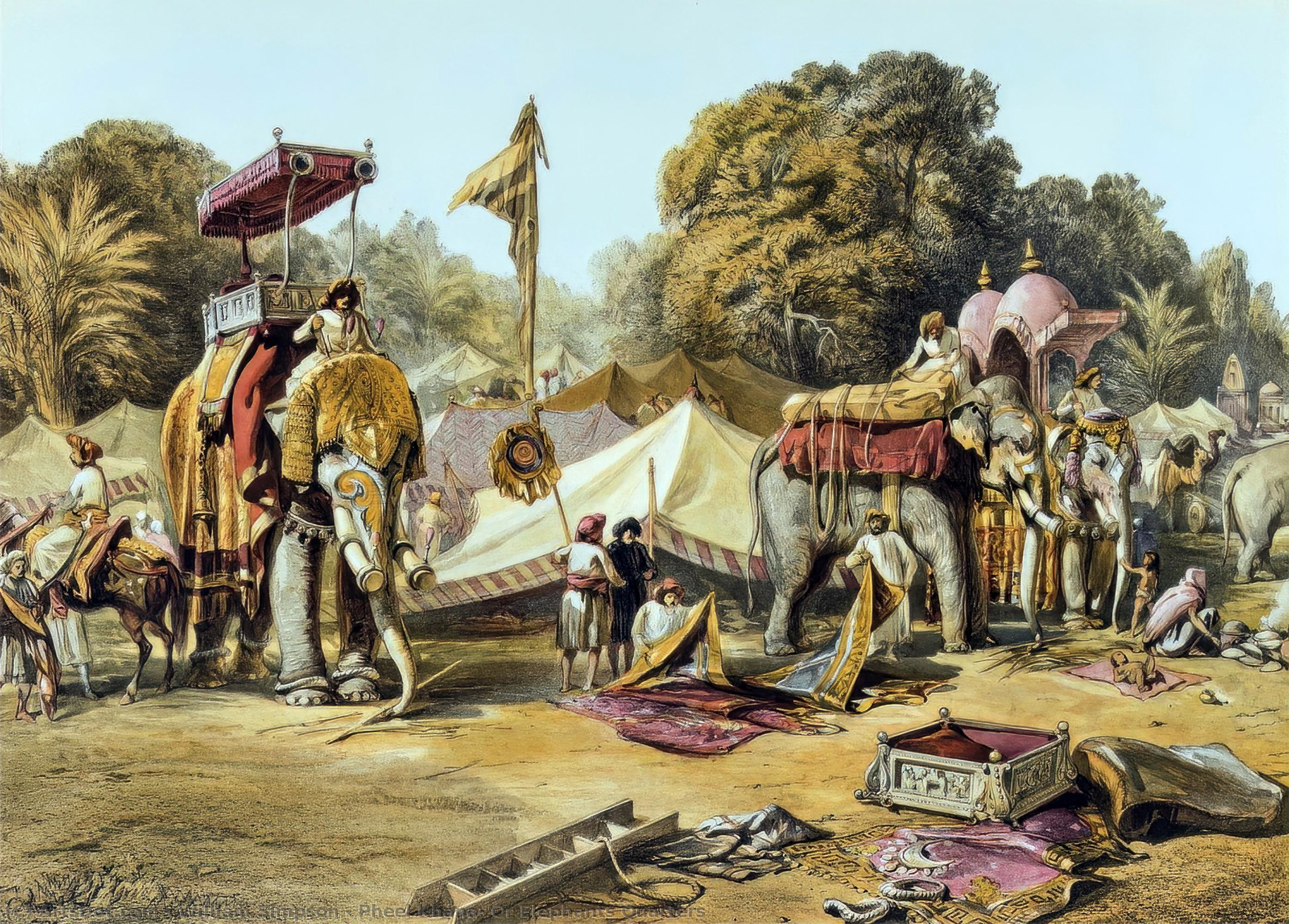 Pheel Khana, Or Elephants Quarters — Viljamas Simpsonas