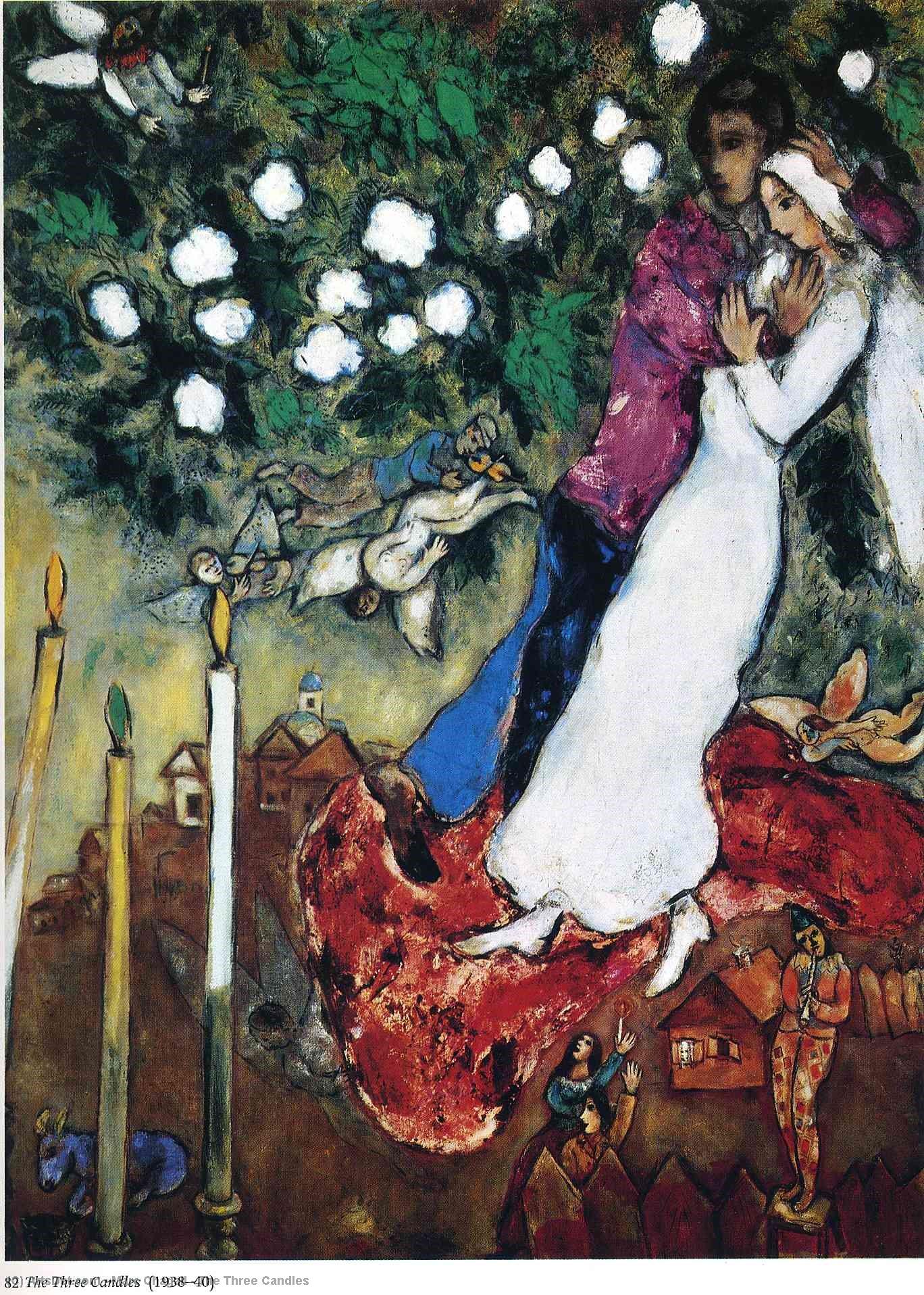 Le Tre Candele — Marc Chagall