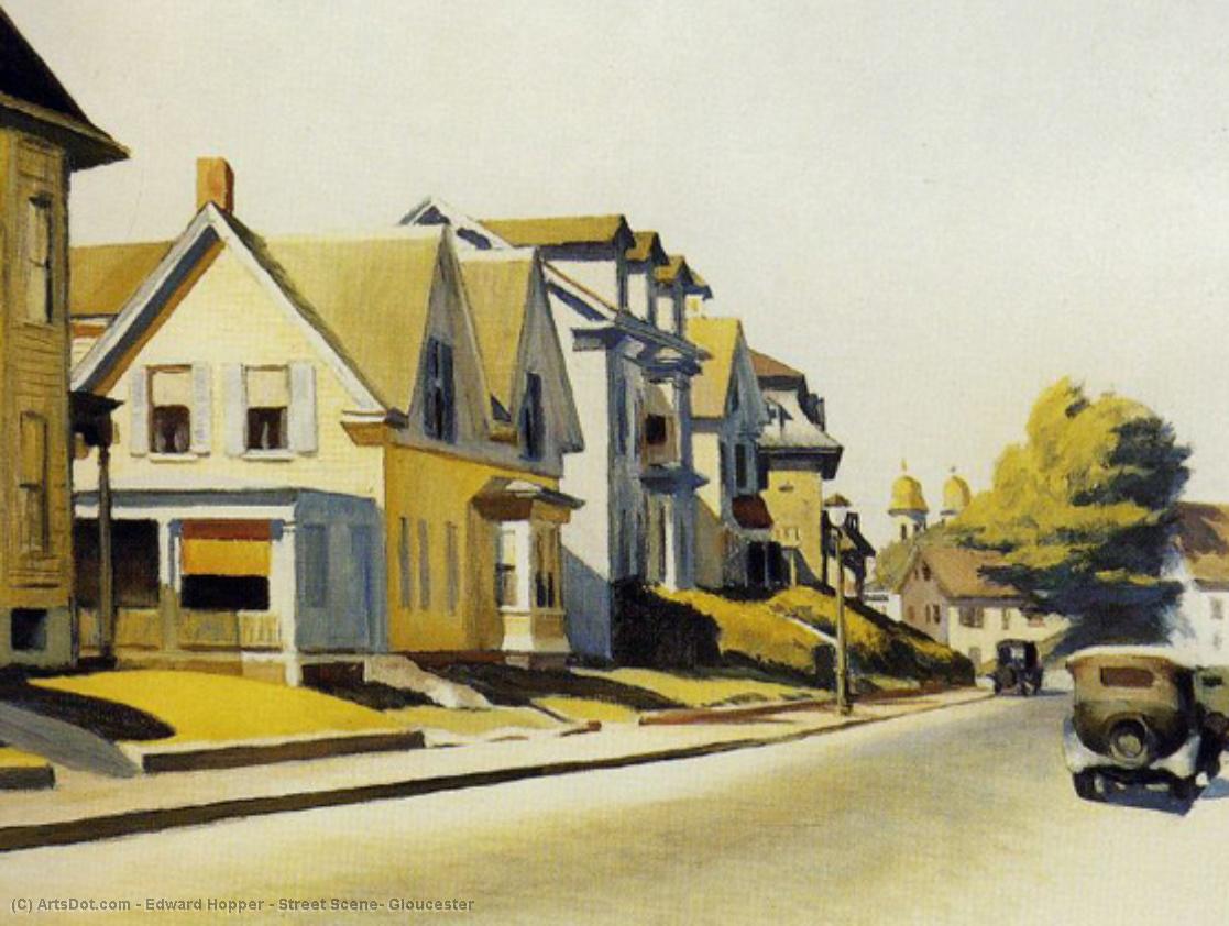 Straßenbild Gloucester — Edward Hopper