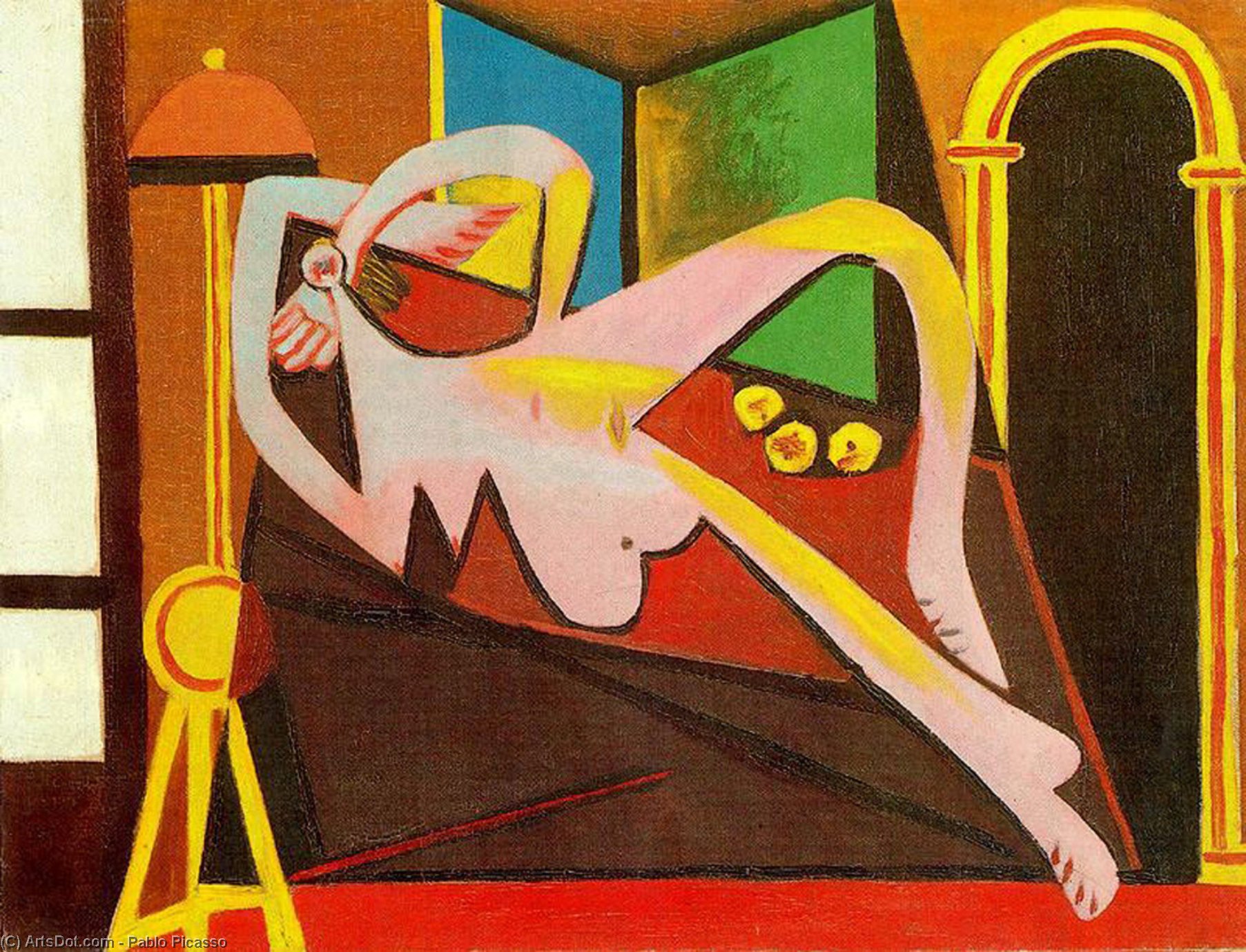 Mujer Acostada — بابلو بيكاسو