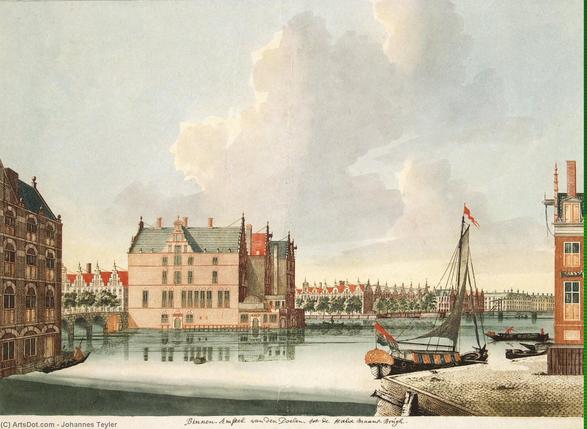 Pozrienie Na Rijksmuseum — Johannes Teyler
