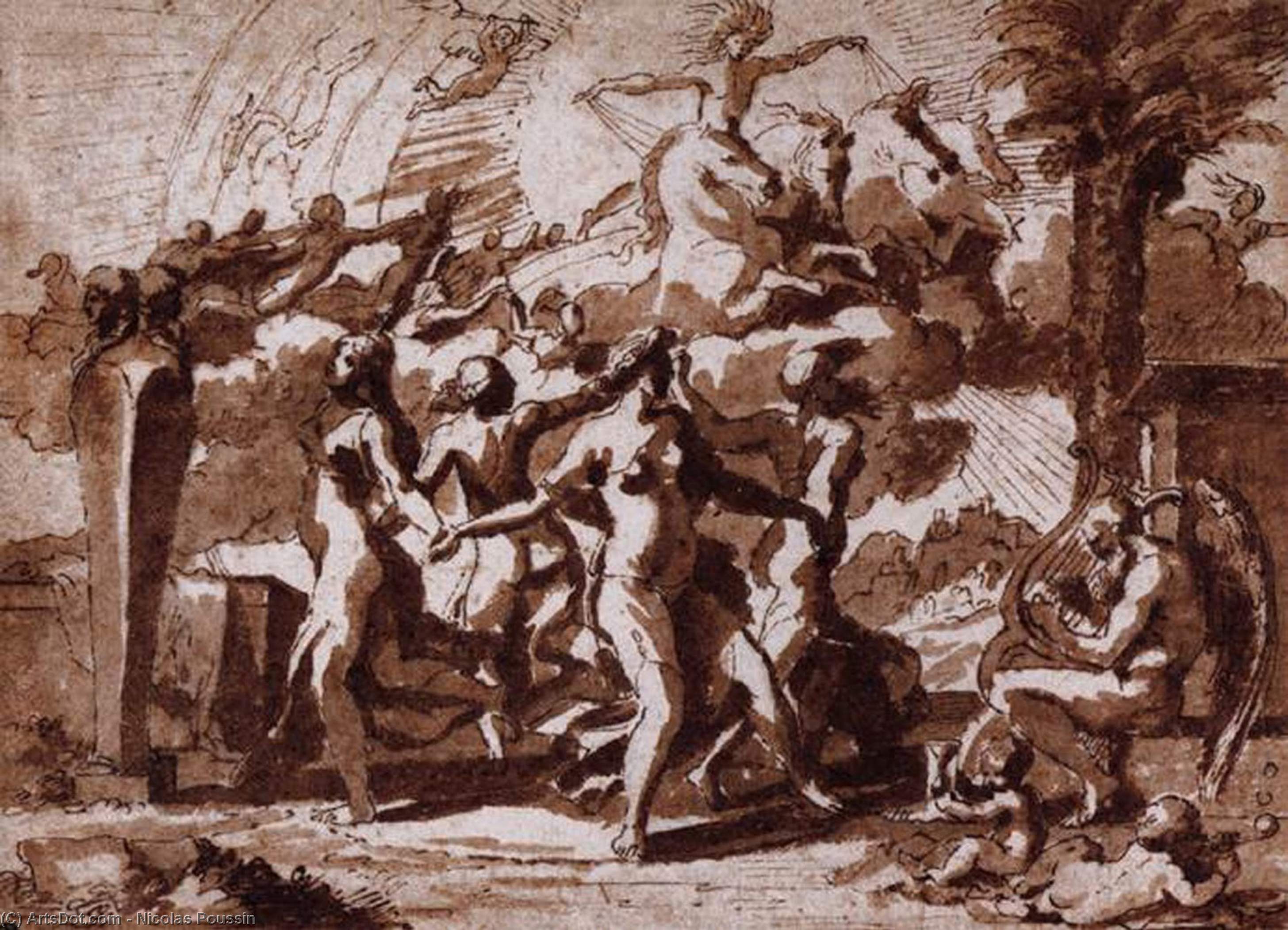 Dansen Til Tidens Musik — Nicolas Poussin