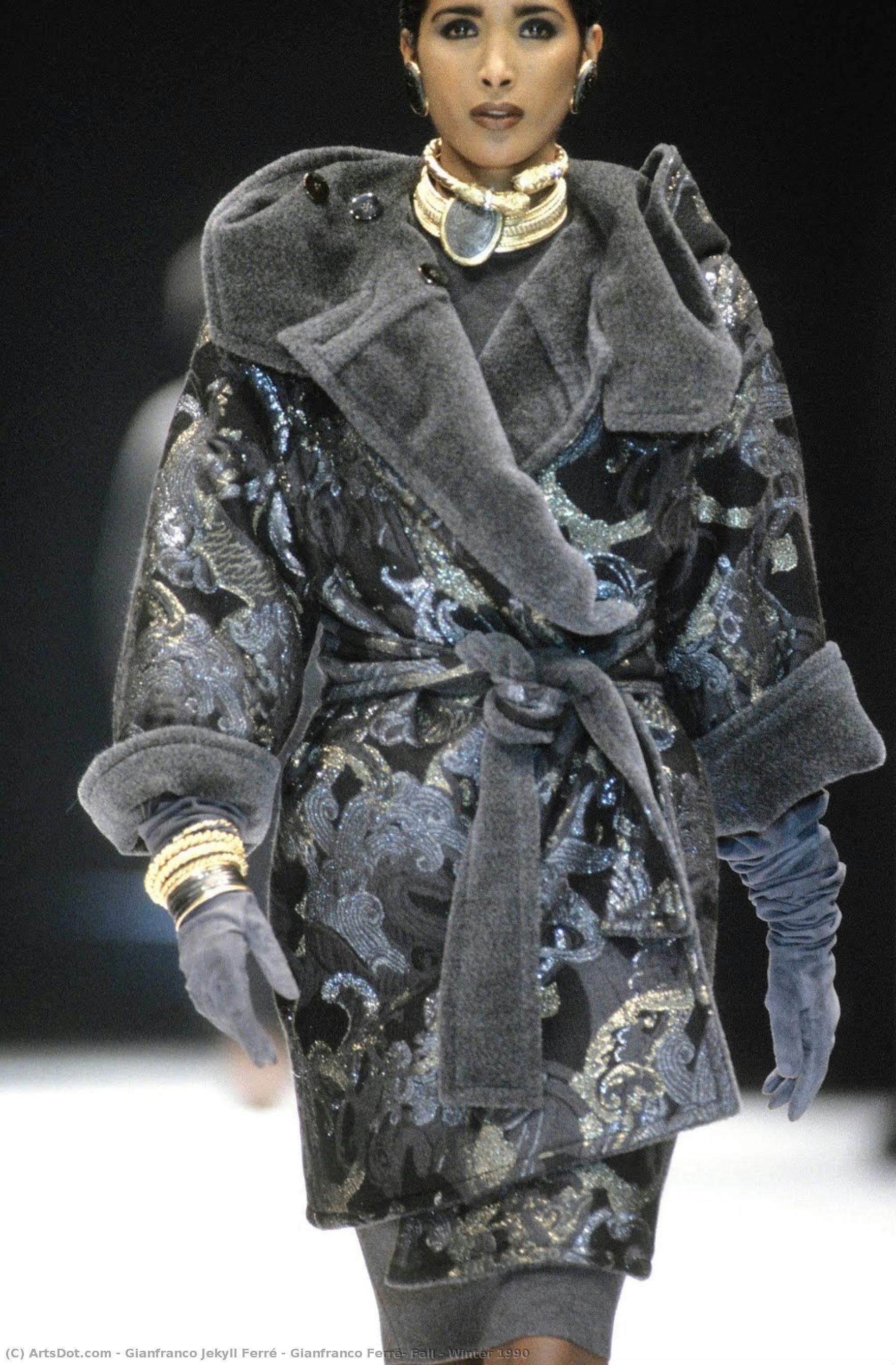 Gianfranco Ferré, Fall / Winter 1990 — Gianfranco Jekyll Ferré