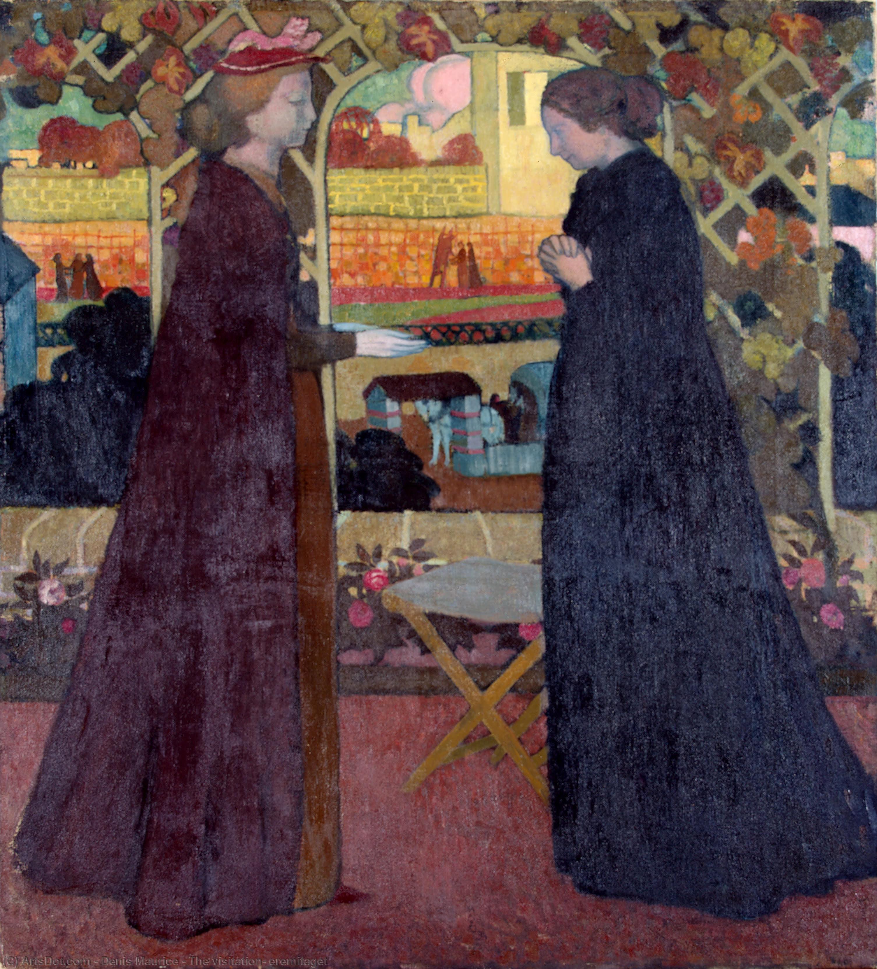 The Visitation, Eremitaget — Maurizio Denis