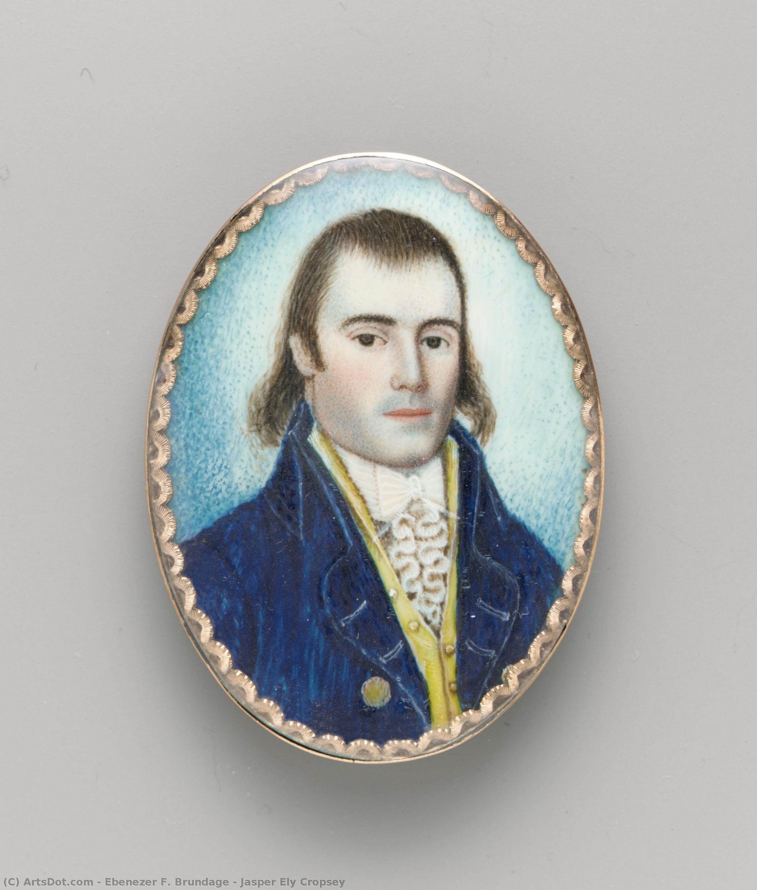 Jasper Ely Cropsey — Ebenezer F. Brundage