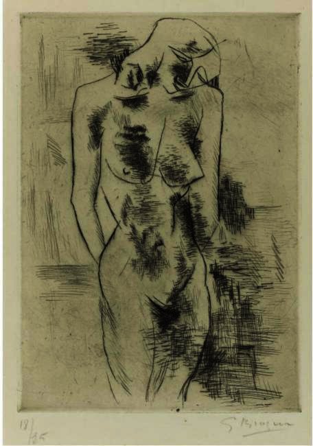 Nudo Studio (vallier 1) — Georges Braque