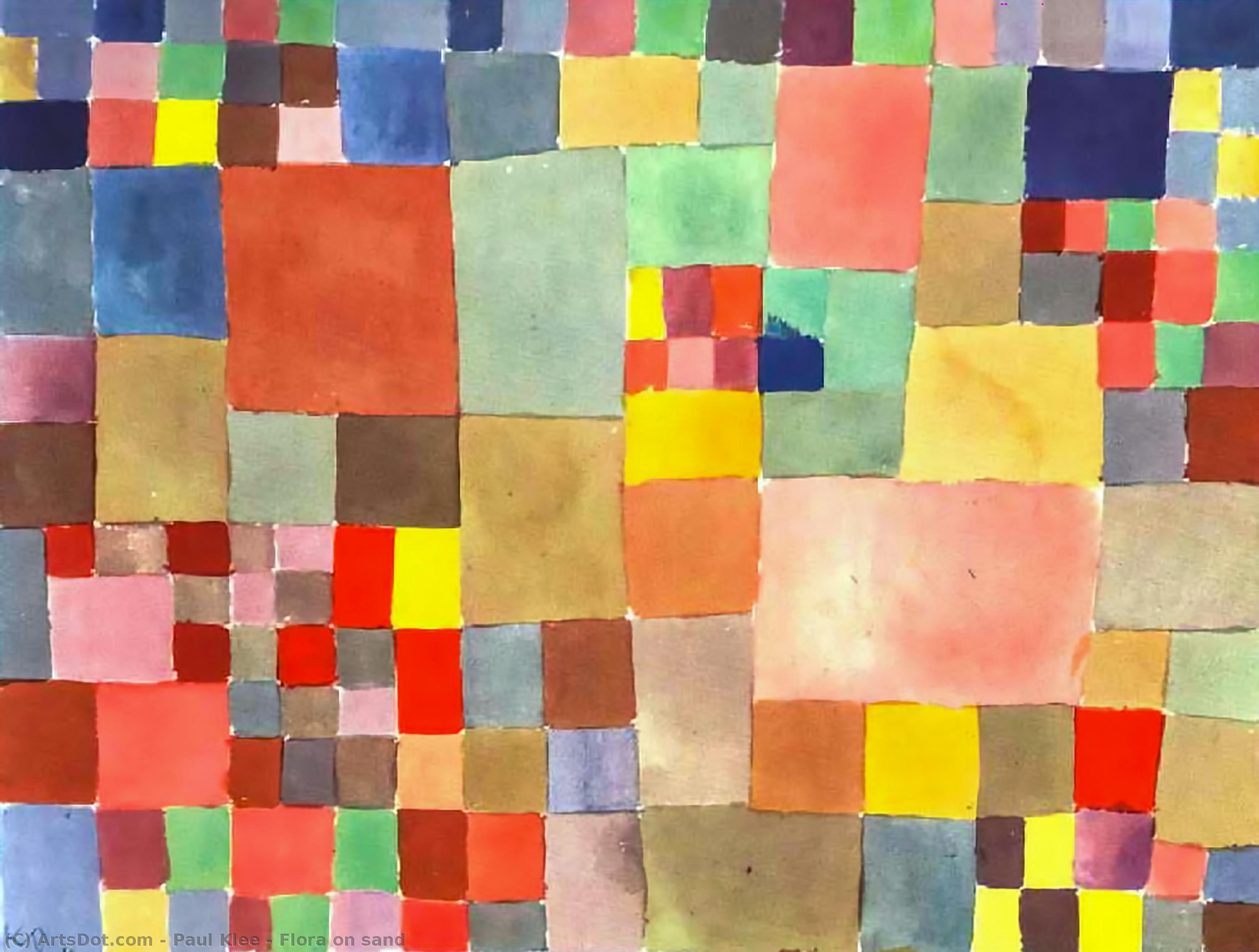 Flora Auf Sand — Paul Klee