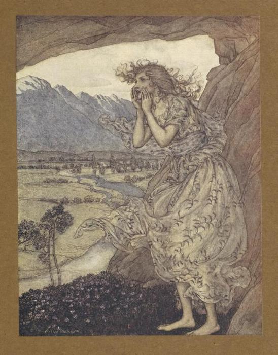 Comus 8 — Arthur Rackham