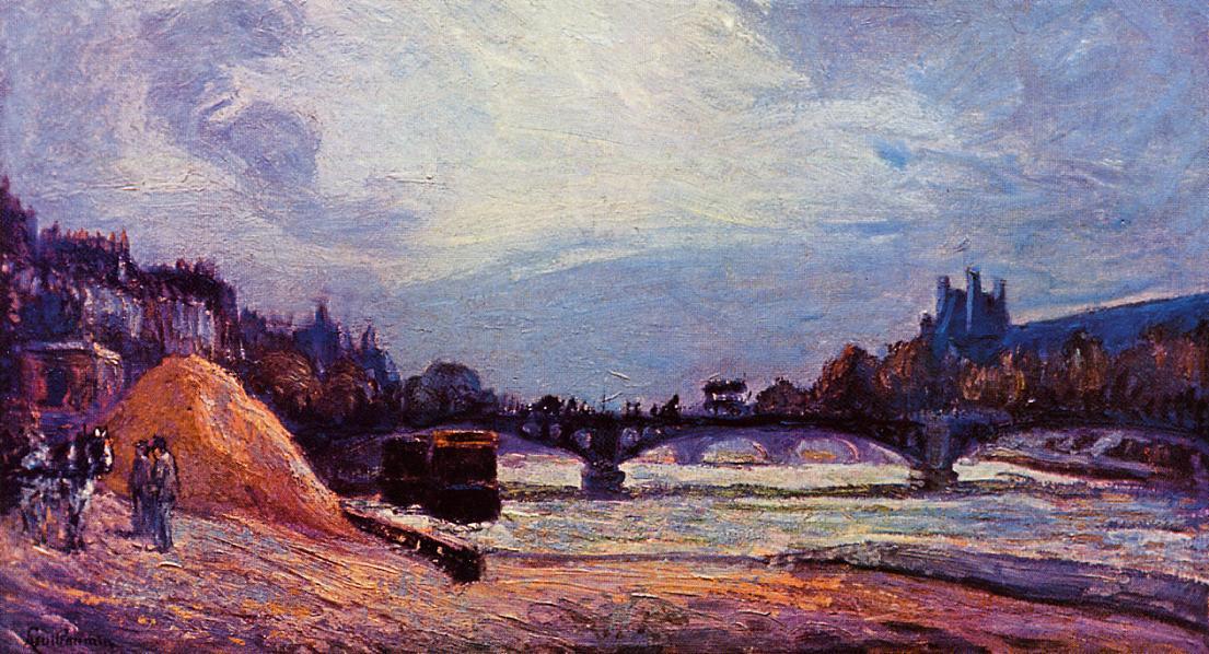 The Seine At Charenton — Ferdinand Guillaumin