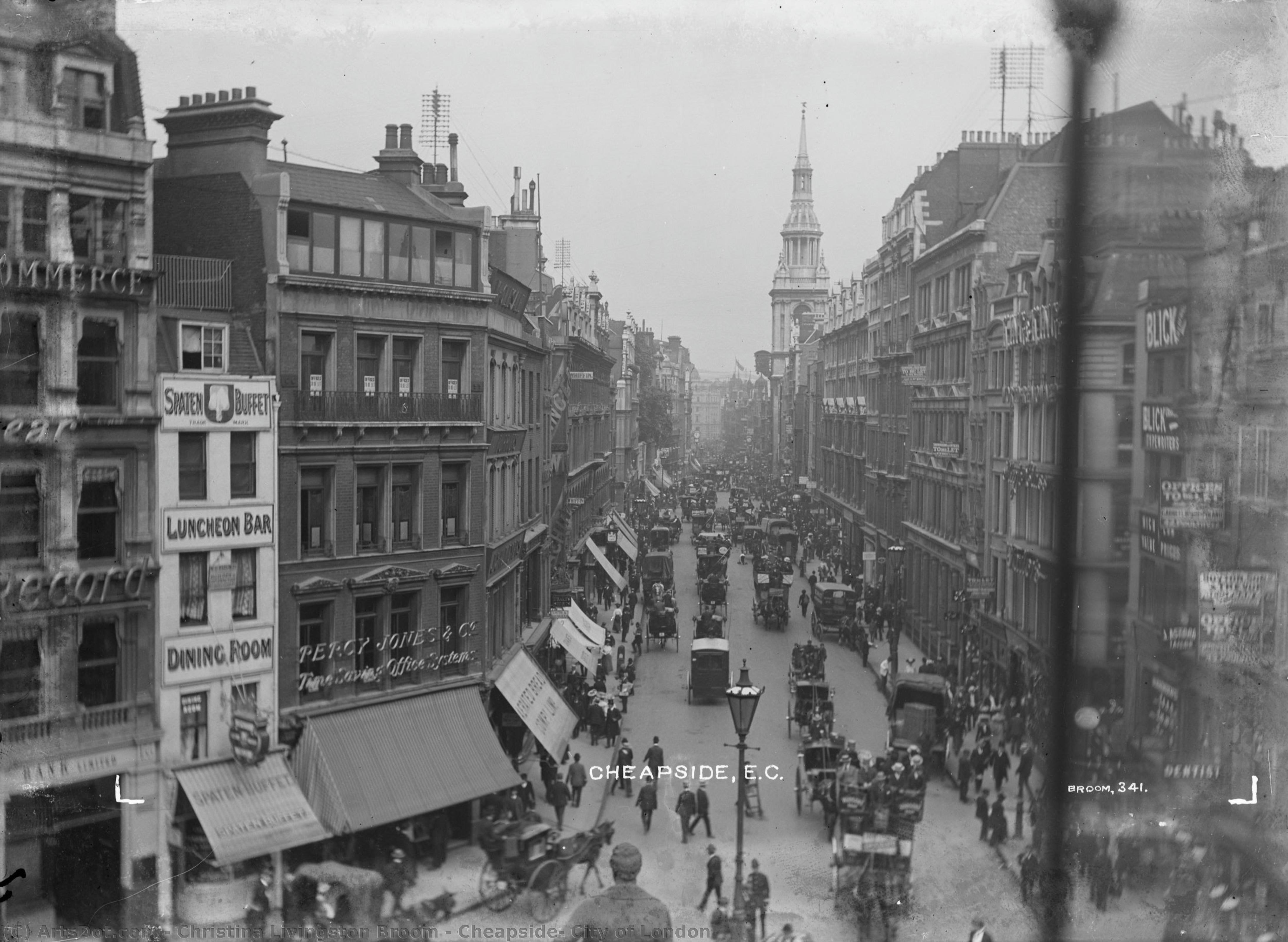 Cheapside, Cidade De Londres — Christina Livingston Broom