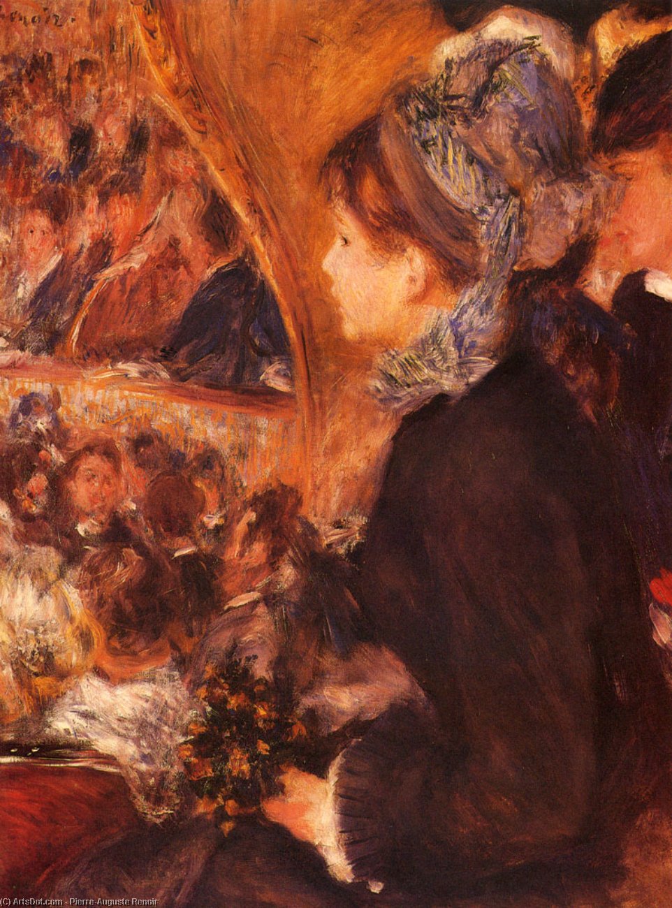 Al Teatro — Pierre-auguste Renoir