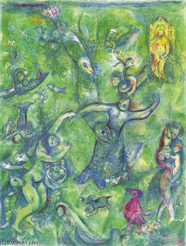 Abdullah Objevil Před Sebou — Marc Chagall