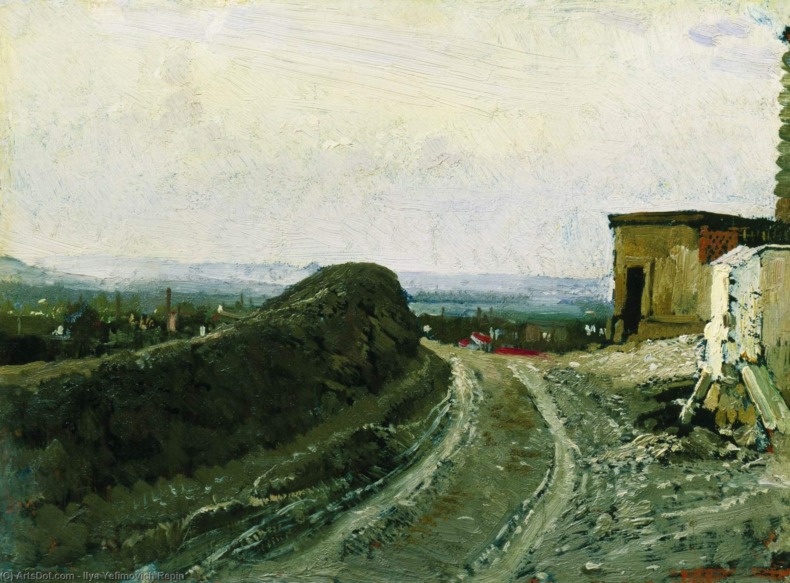 El Camino Desde Montmartre En París — Ilya Yefímovich Repin