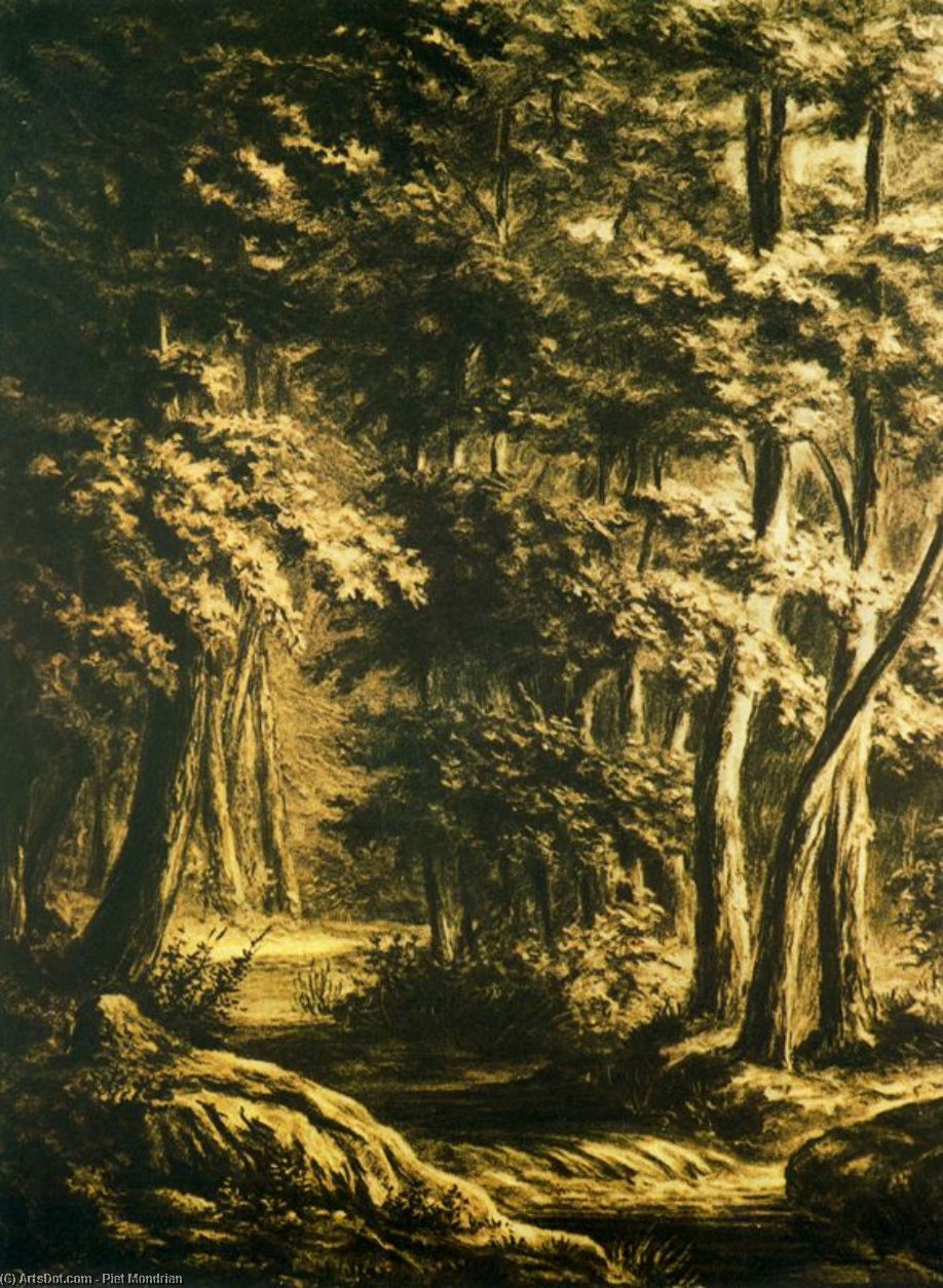 Bosque — Piet Mondrian