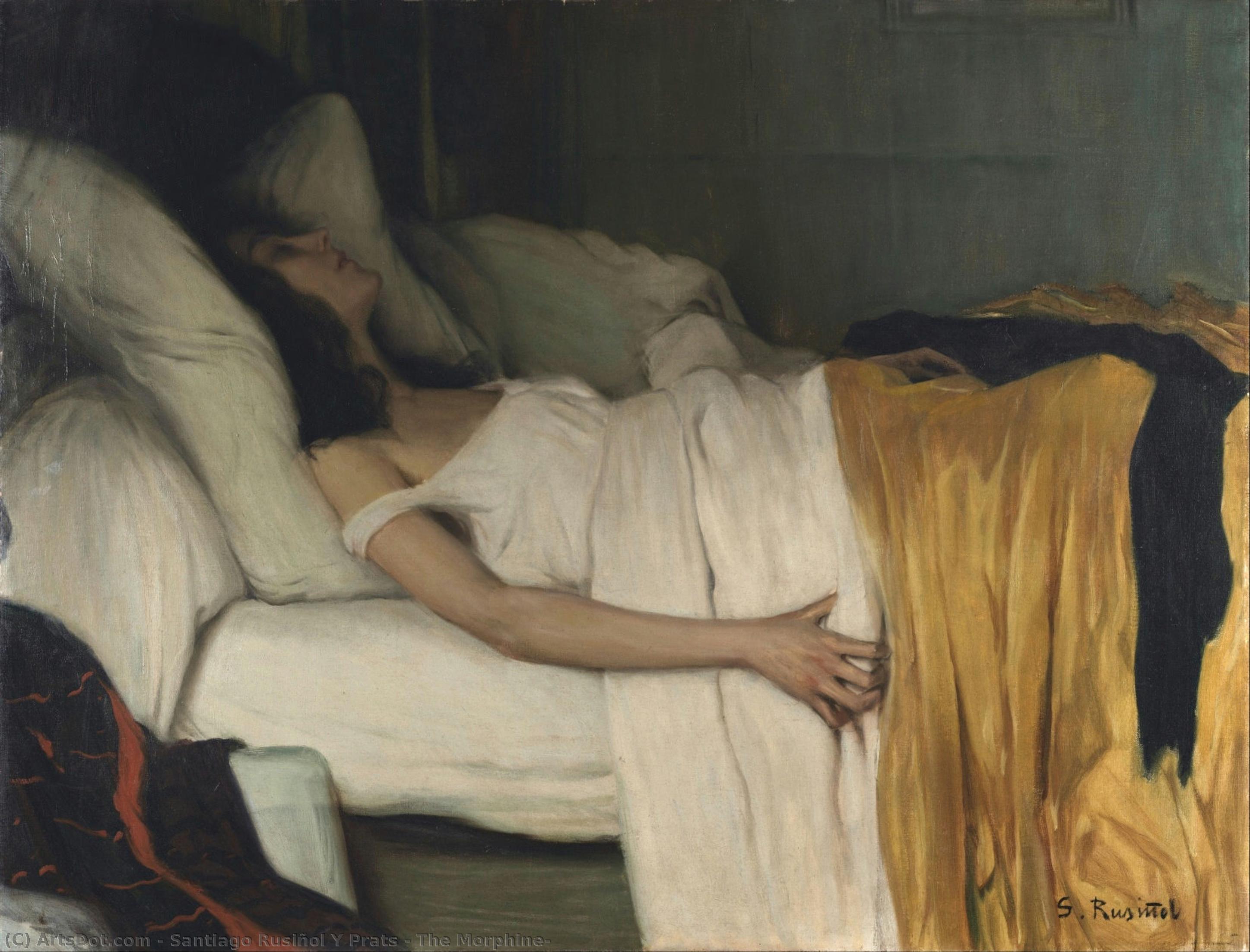 The Morphine — Santiago Rusiñol