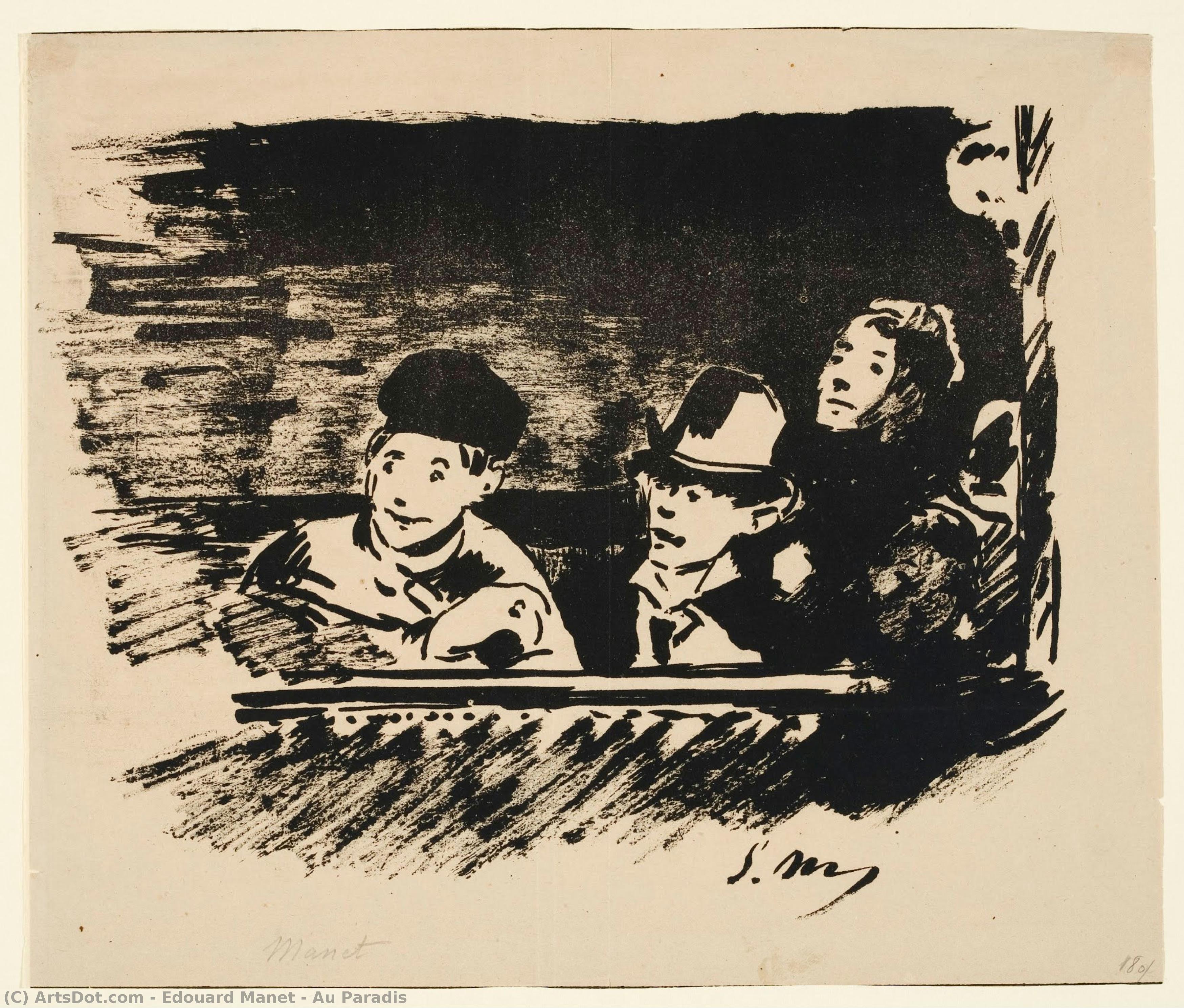 Al Paraíso — Édouard Manet