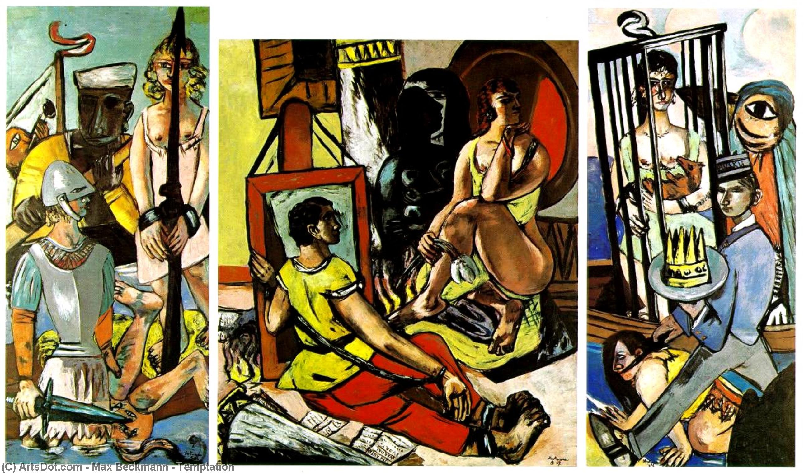 Temptation — Max Beckmann