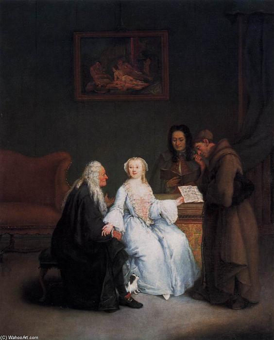 Leçon De Musique — Pietro Longhi