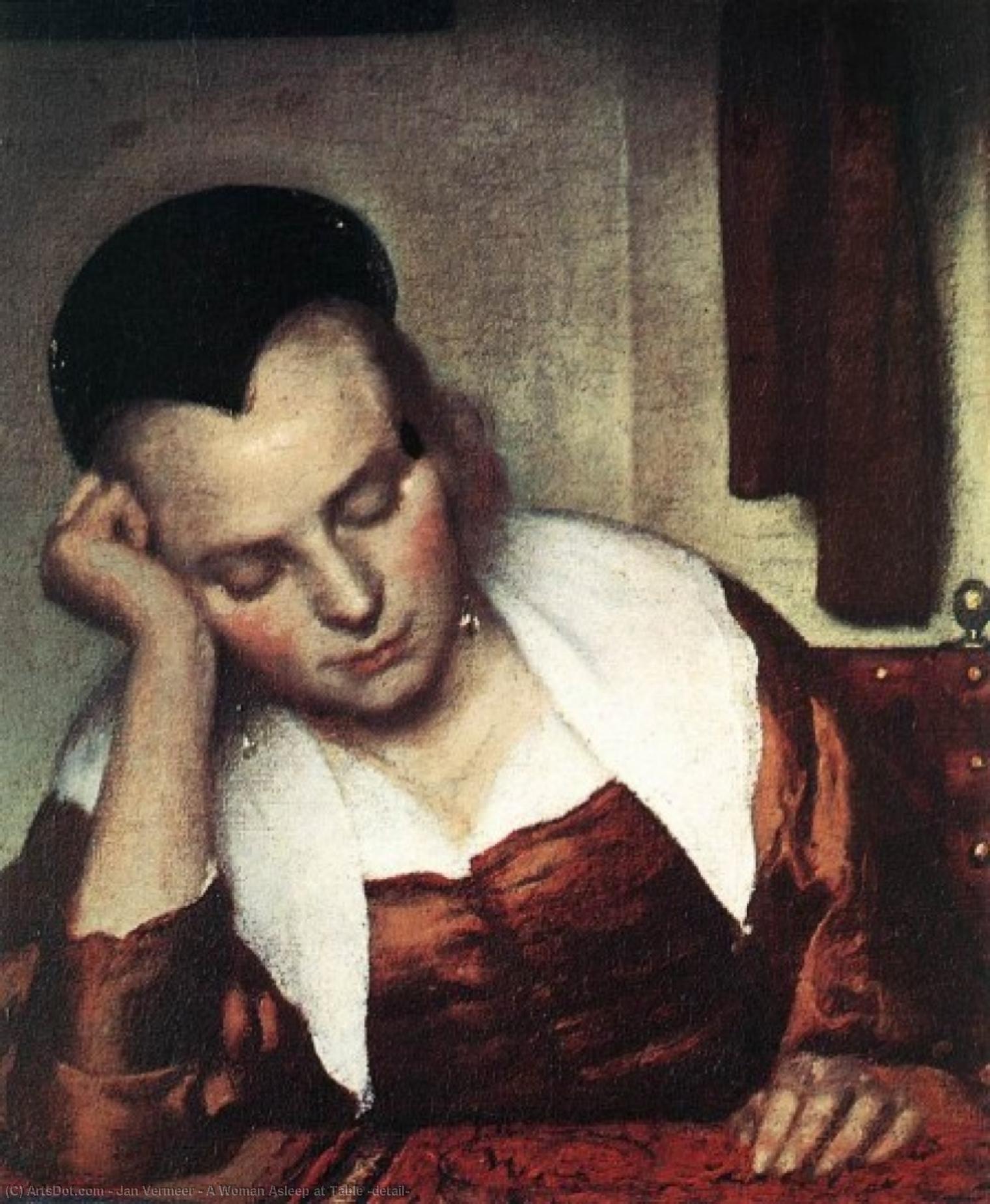 Maid Asleep — Johannes Vermeer