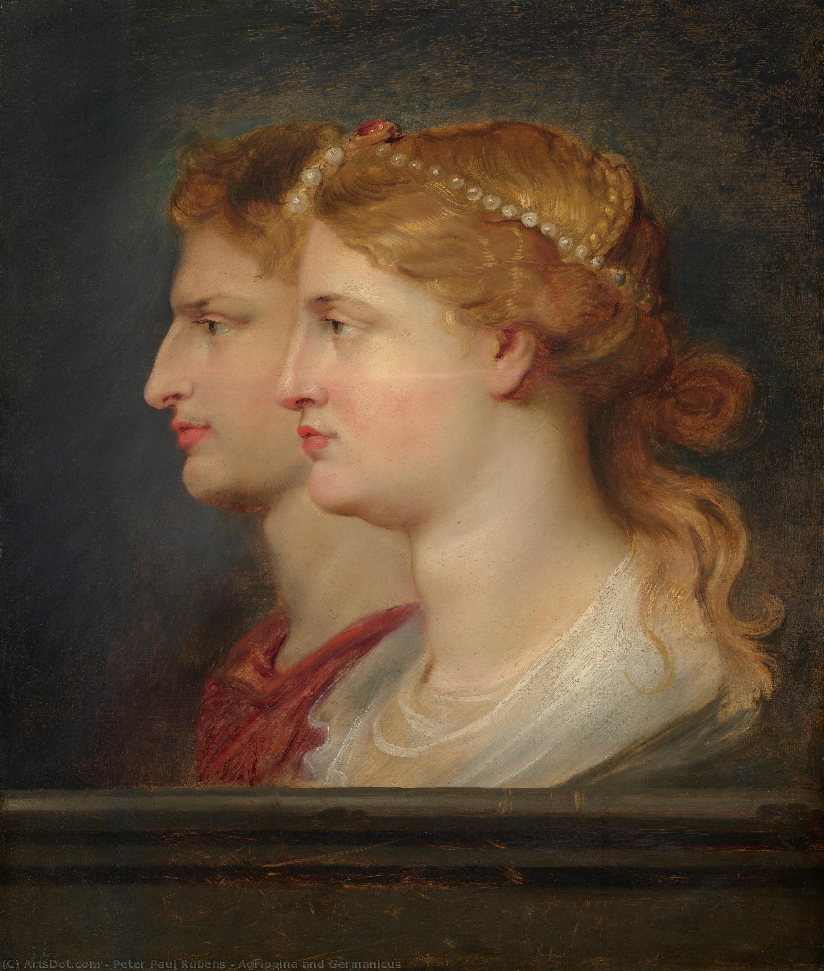 Agripina Y Germánico — Pedro Pablo Rubens