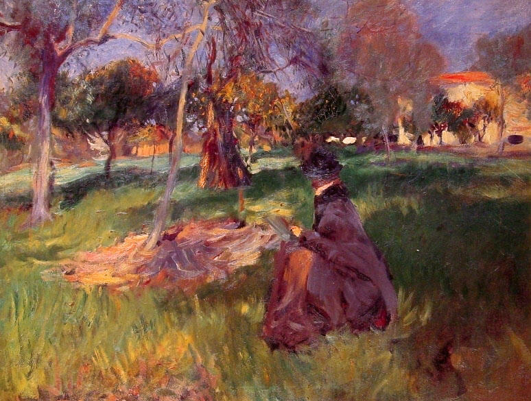 Nell'frutteto — John Singer Sargent